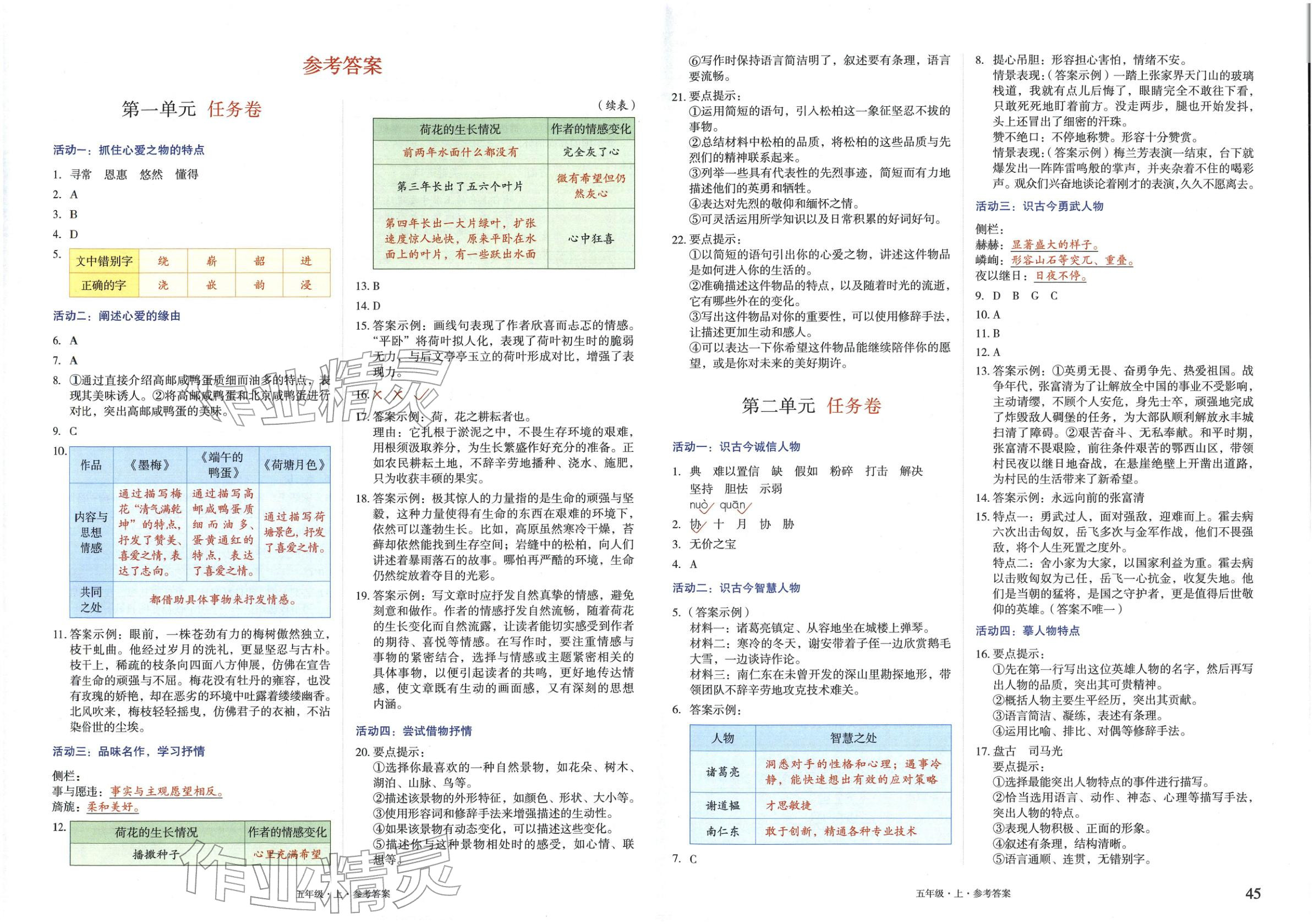 2025年小学生绘本课堂五年级语文上册人教版&nbsp;第1页