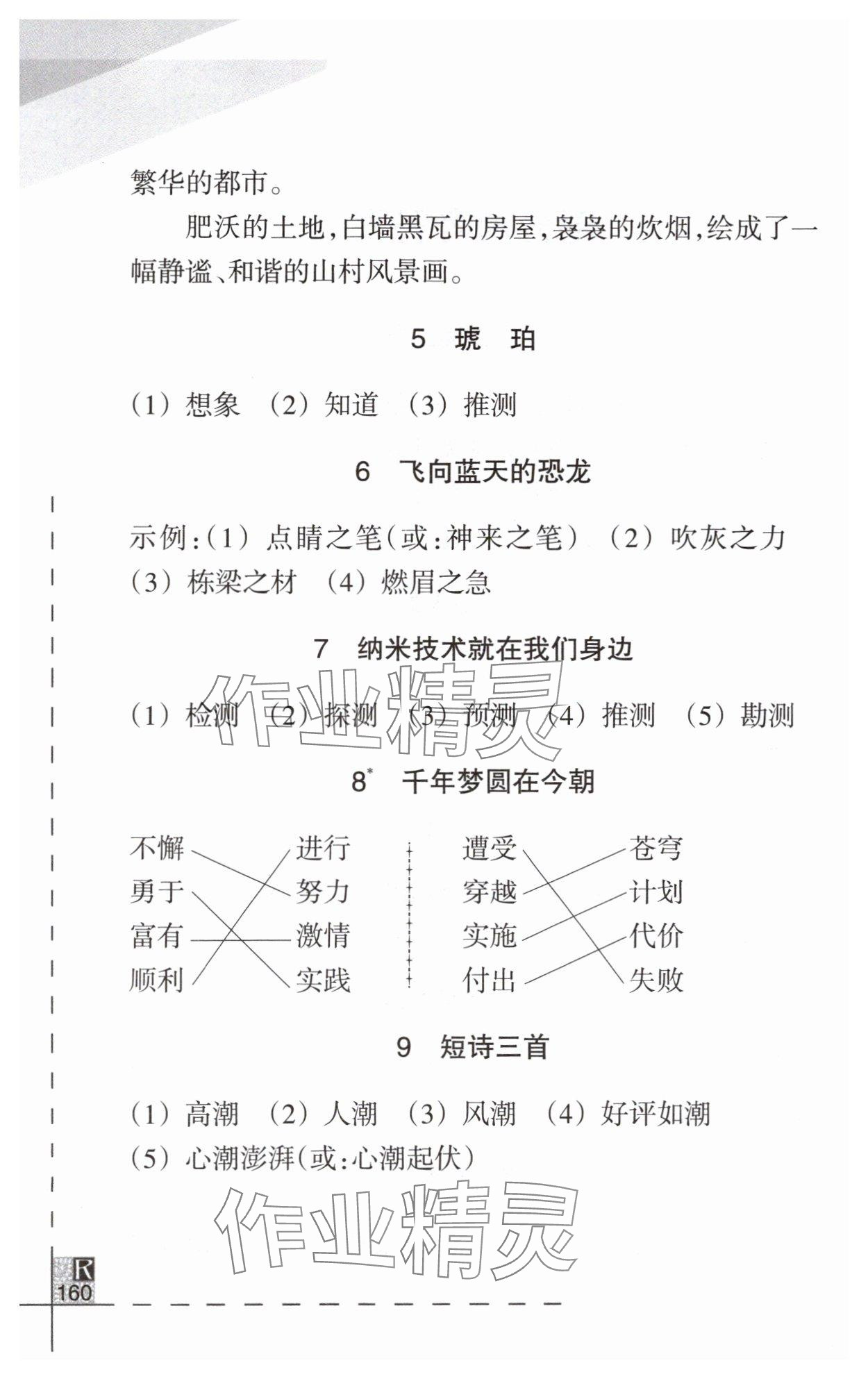 2024年小學語文詞語手冊四年級下冊人教版浙江教育出版社 第2頁