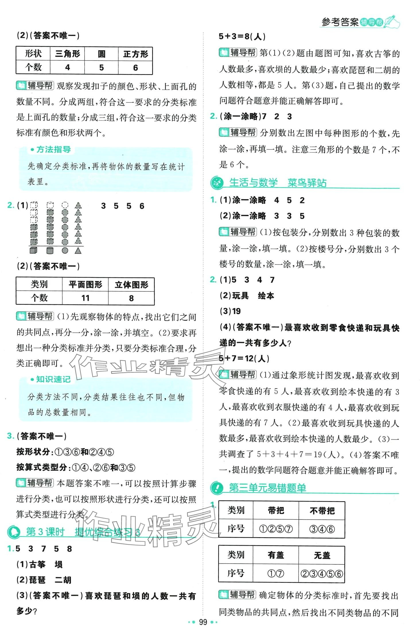 2024年小學(xué)必刷題一年級(jí)數(shù)學(xué)下冊(cè)人教版&nbsp;第9頁(yè)