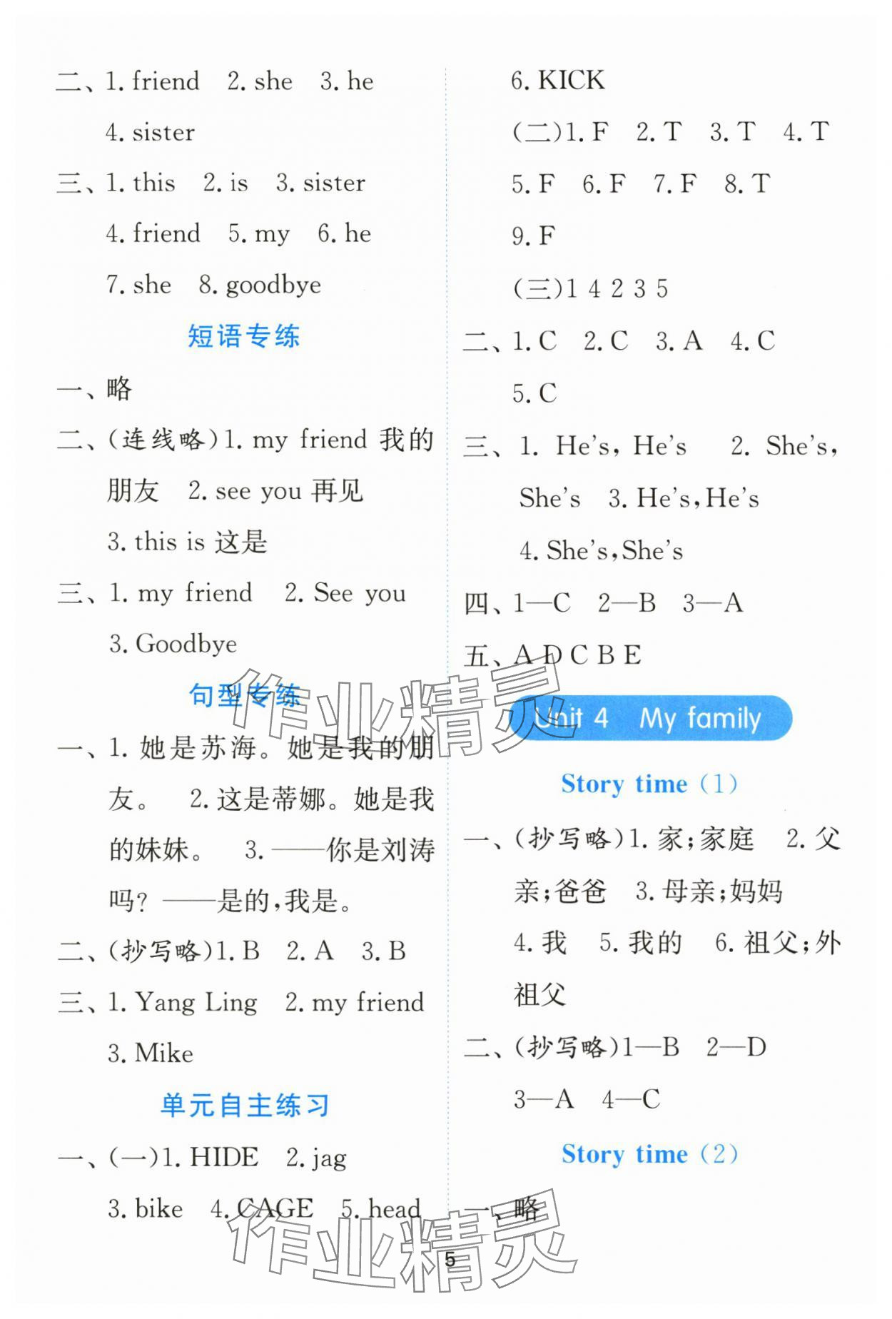 2023年小學(xué)英語(yǔ)默寫(xiě)高手三年級(jí)上冊(cè)譯林版 第5頁(yè)