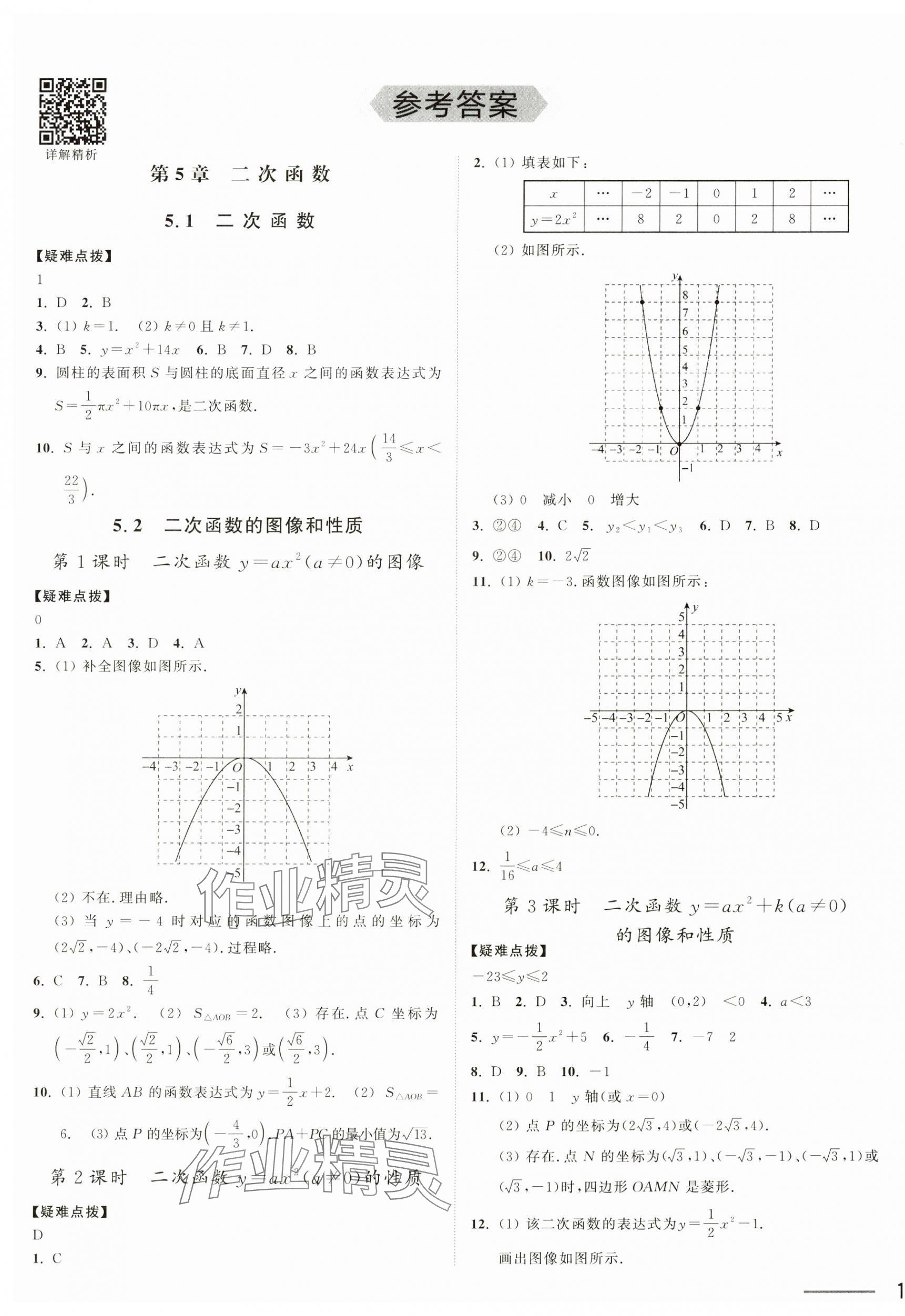 2025年奪冠課課練九年級數(shù)學(xué)下冊蘇科版 第1頁