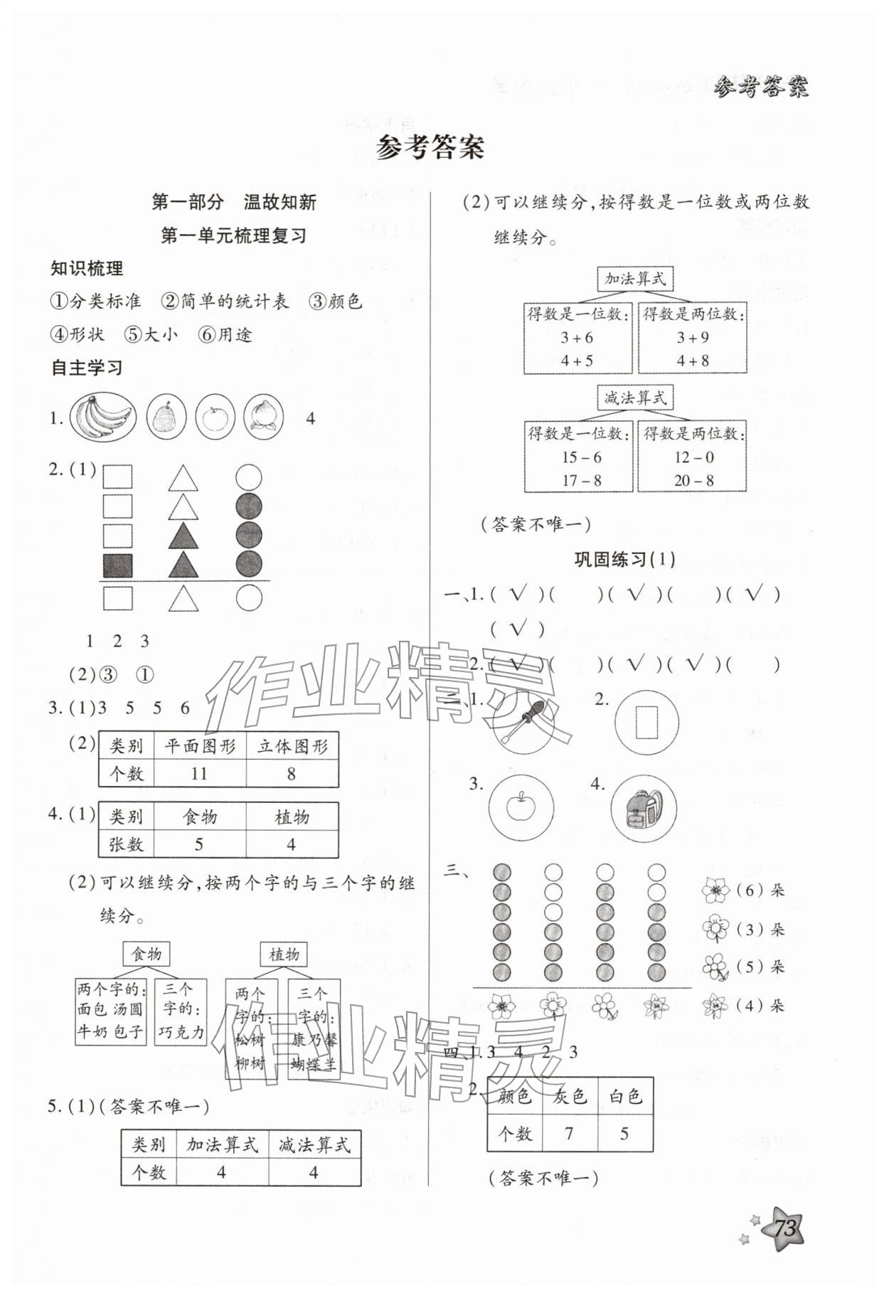 2026年好学生寒假生活二年级数学&nbsp;第1页