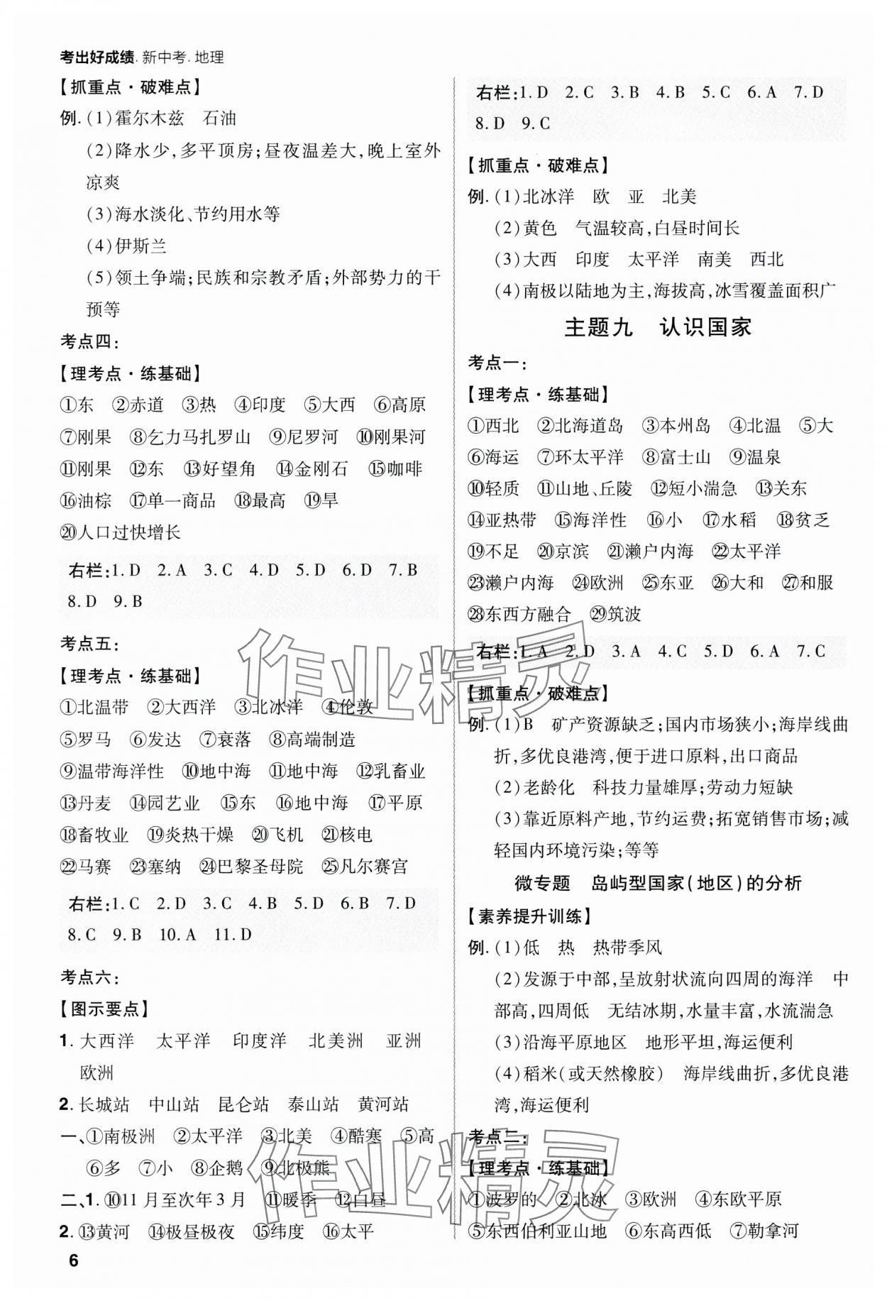 2024年考出好成績(jī)山東新中考地理 第6頁(yè)