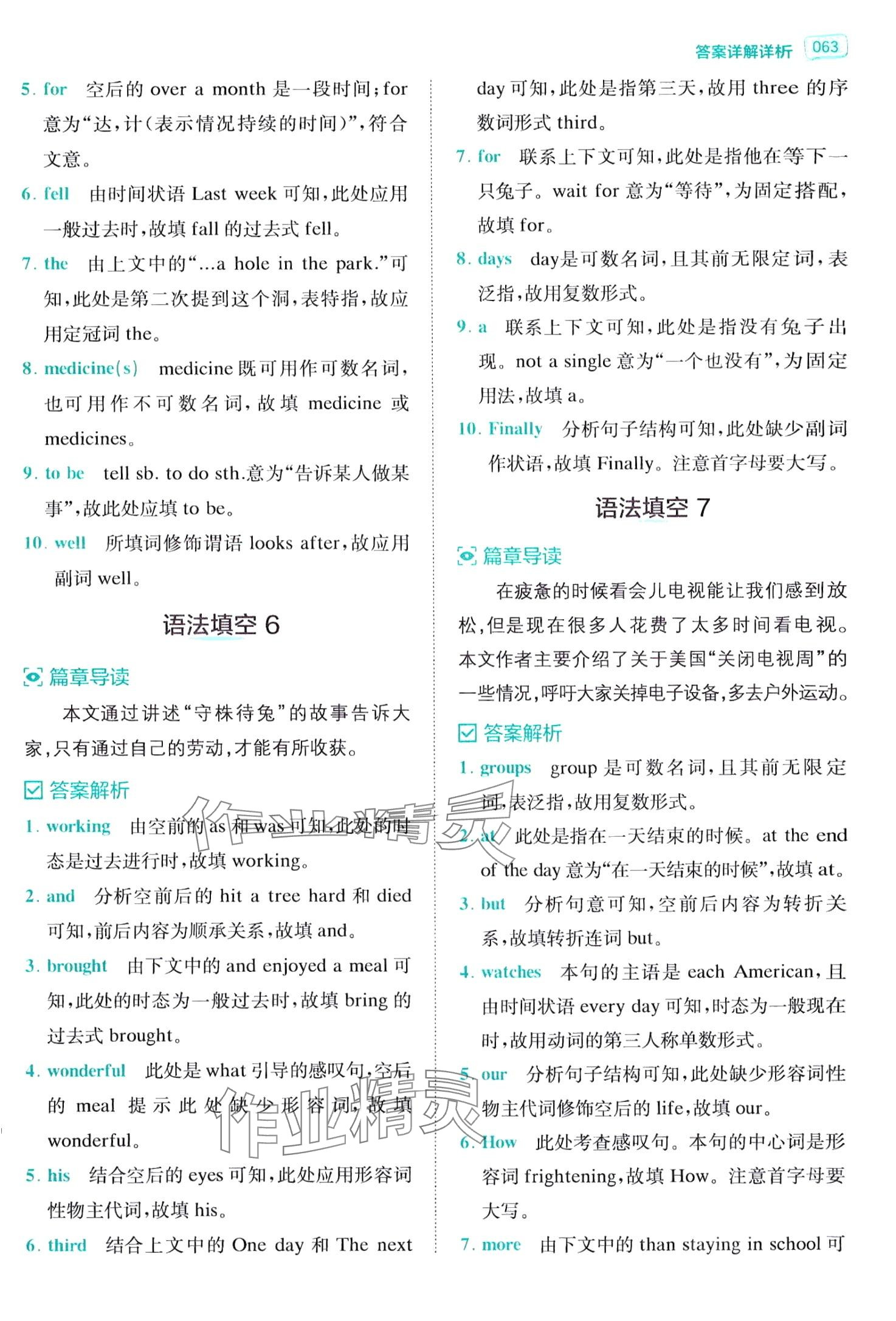 2024年星火英語巔峰訓(xùn)練語法填空中考 第3頁