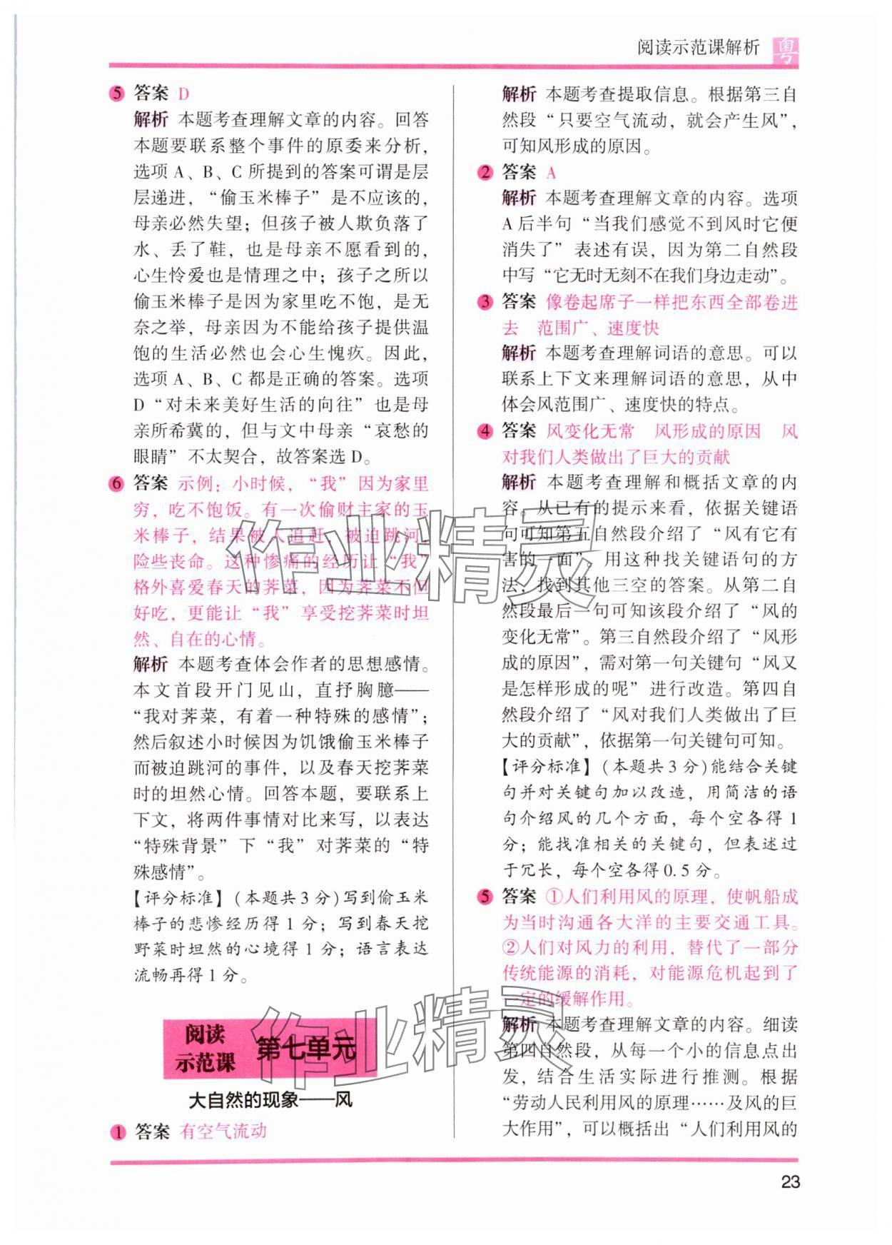 2025年木頭馬閱讀力測(cè)評(píng)三年級(jí)語(yǔ)文下冊(cè)人教版B版廣東專版 第5頁(yè)