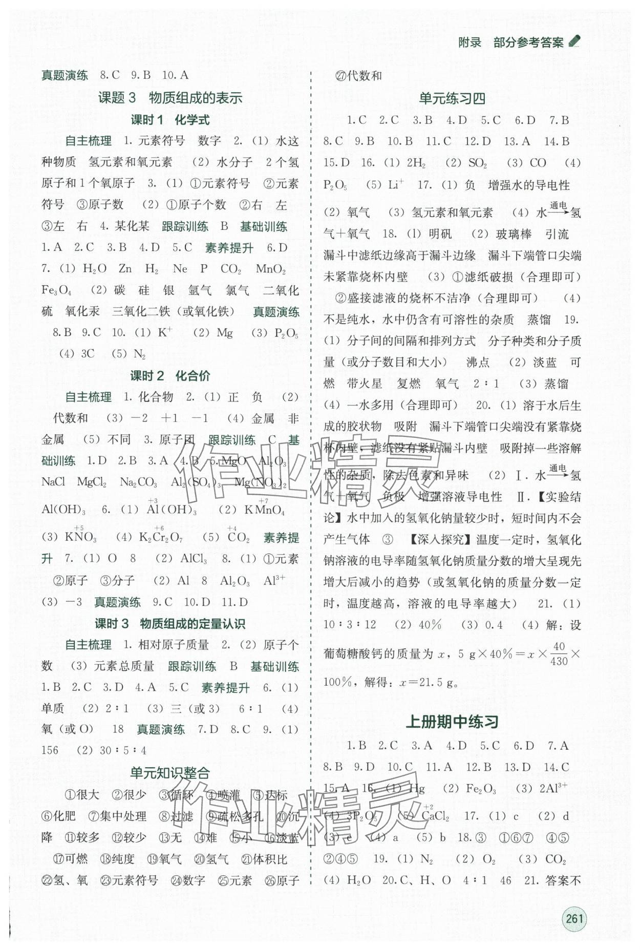 2025年自主学习能力测评九年级化学全一册人教版 第5页