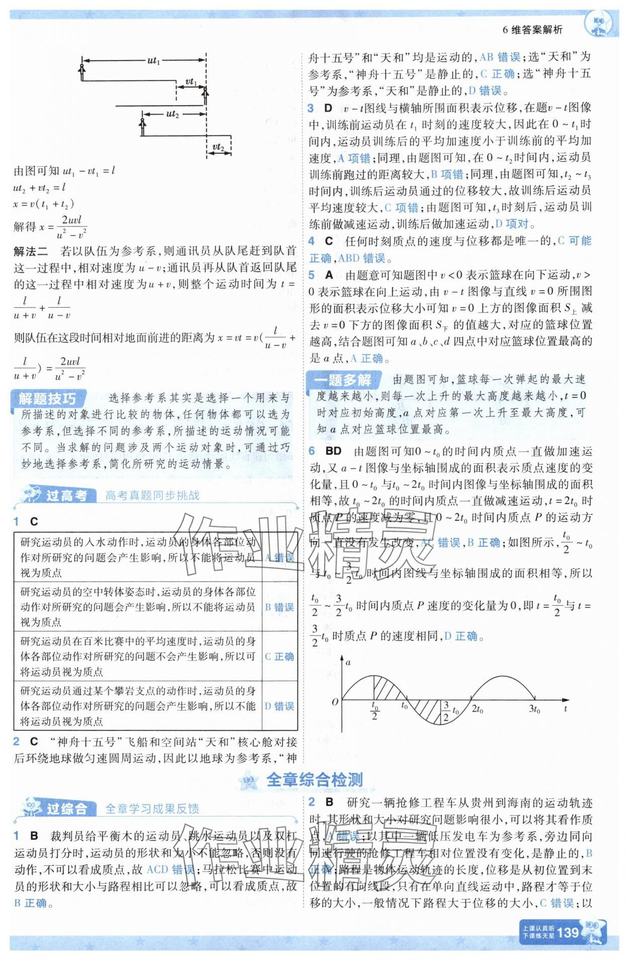 2025年一遍過高中物理必修第一冊人教版 第7頁