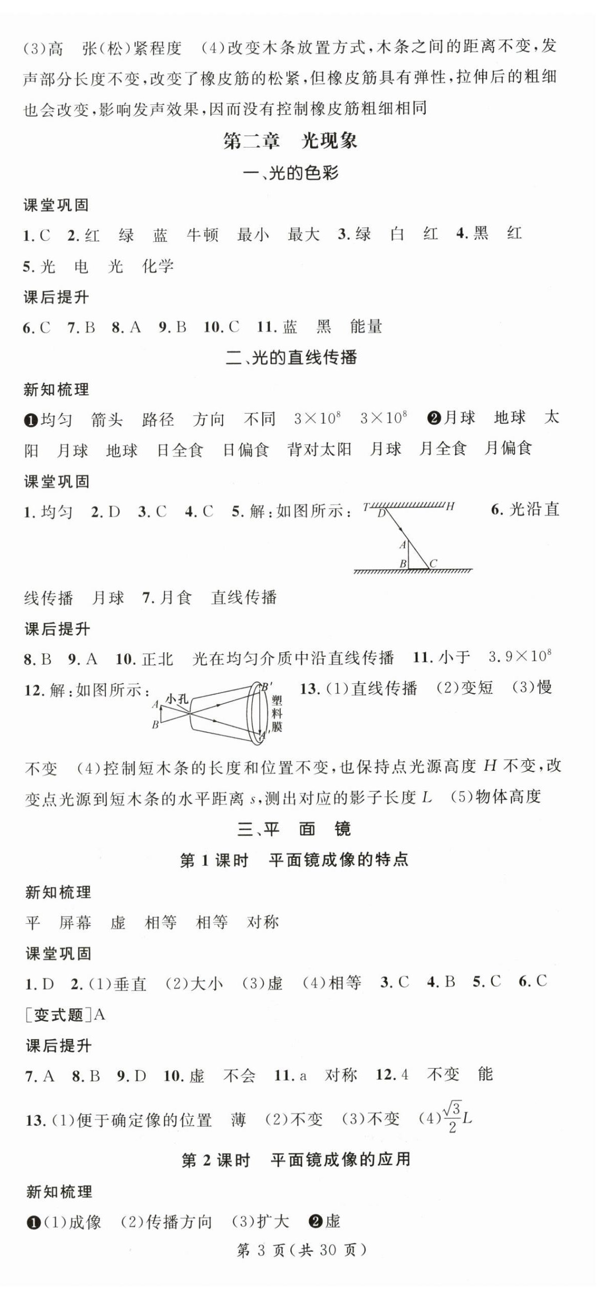 2025年名師測(cè)控八年級(jí)物理上冊(cè)蘇科版陜西專(zhuān)版 第3頁(yè)