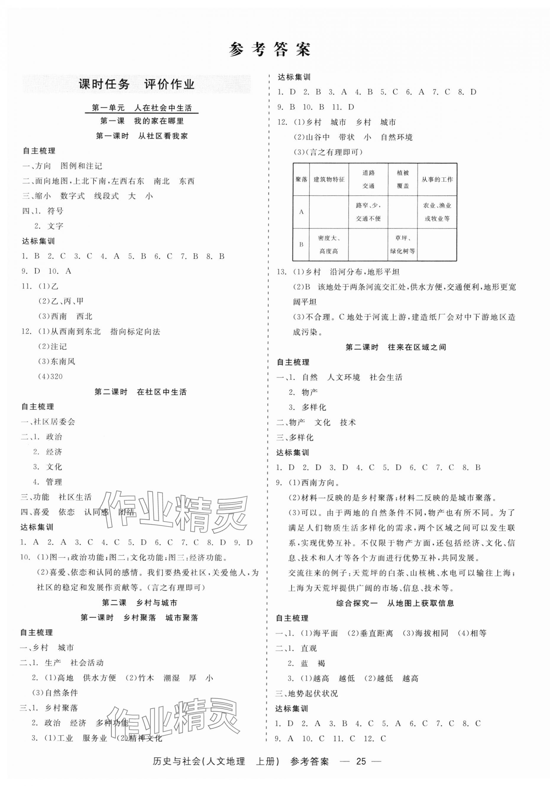 2023年精彩练习就练这一本七年级历史与社会上册人教版 第3页