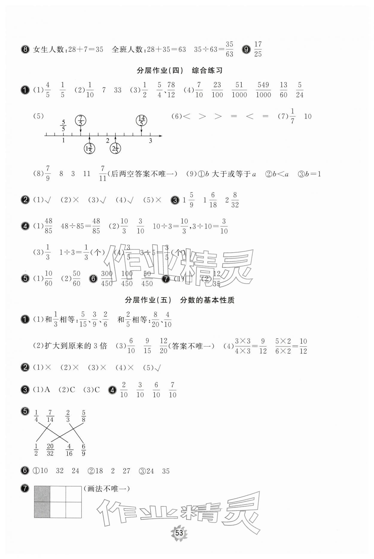 2026年新课堂同步学习与探究五年级数学下册青岛版枣庄专版&nbsp;第3页