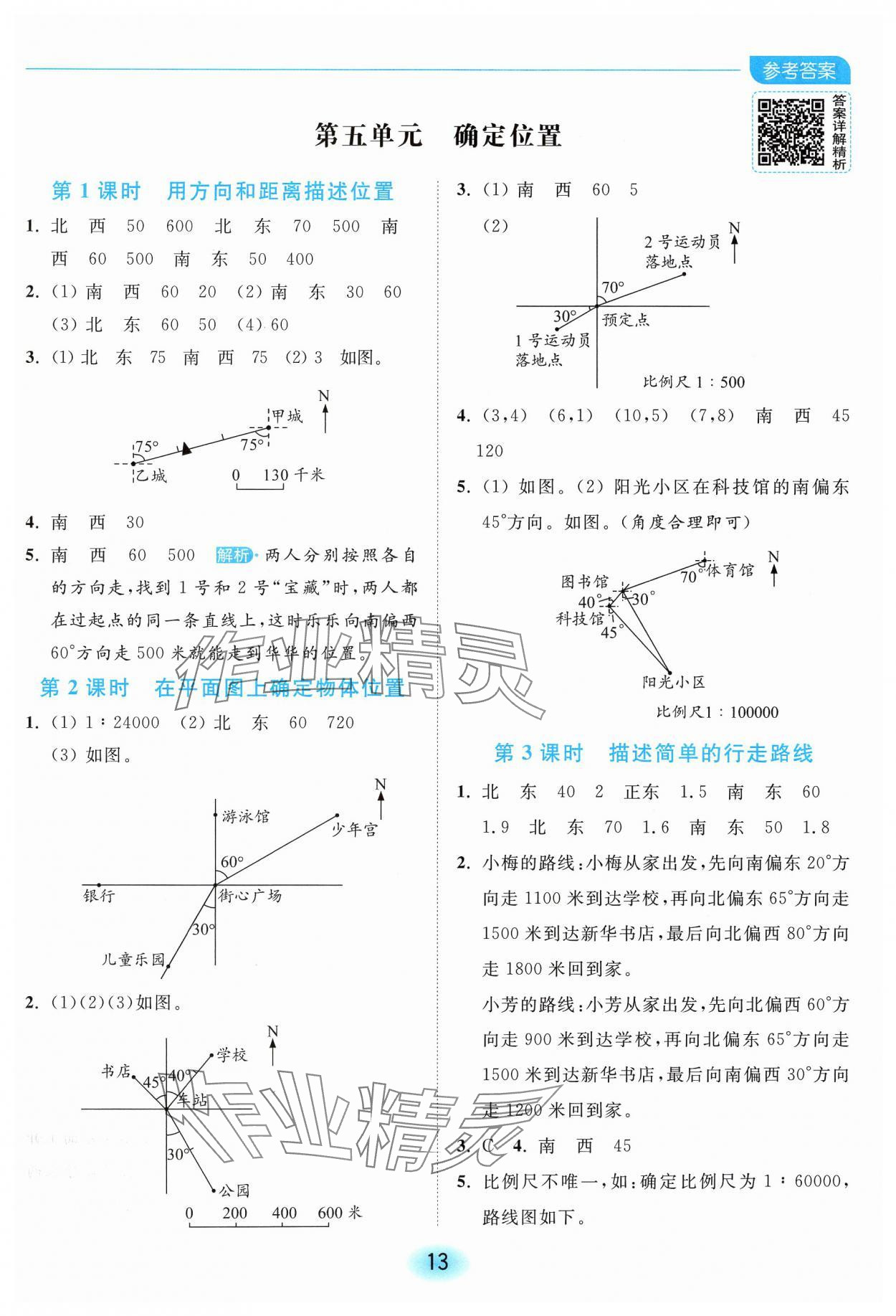 2025年亮點(diǎn)給力全優(yōu)練霸六年級(jí)數(shù)學(xué)下冊(cè)蘇教版 第13頁(yè)