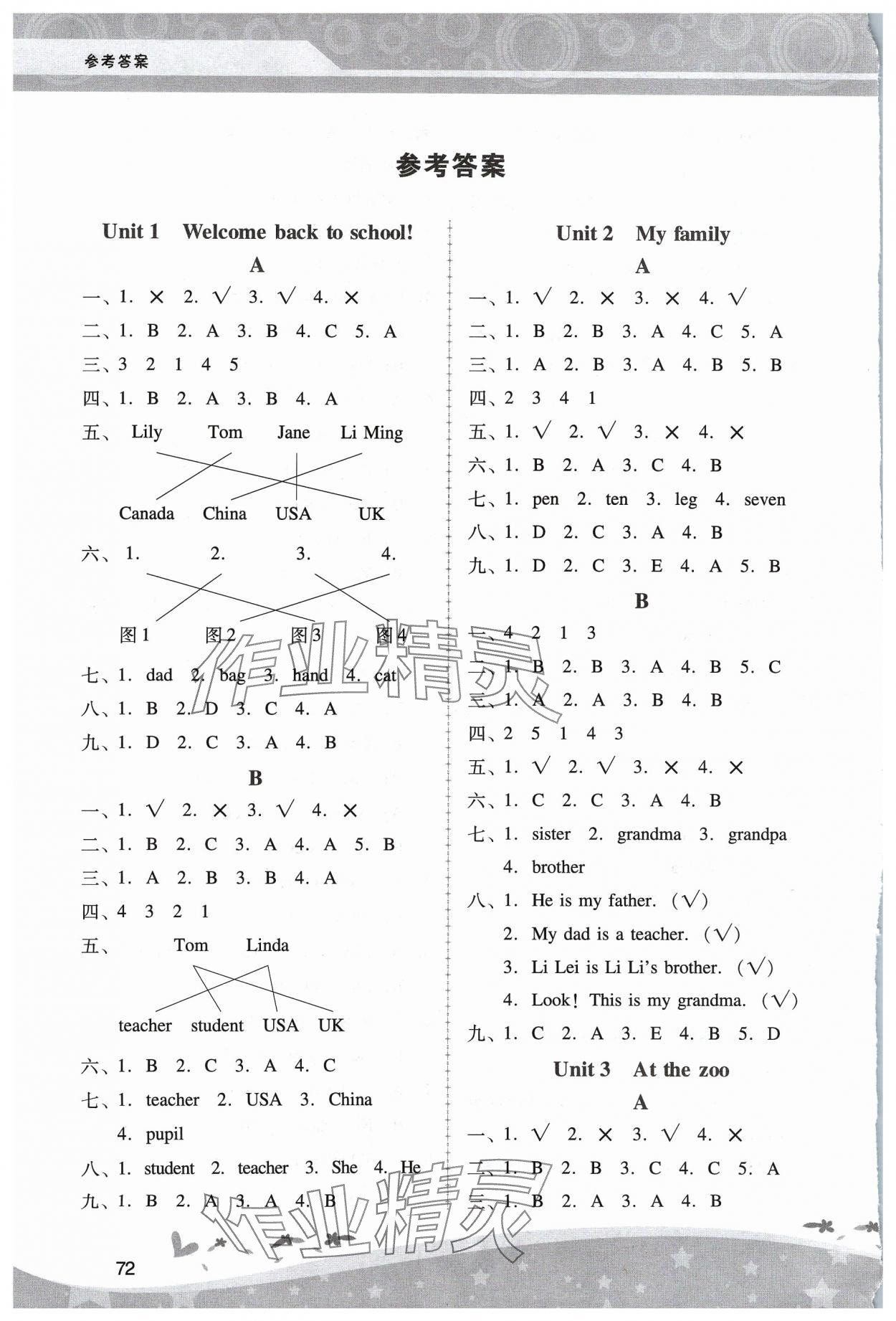 2024年新課程學(xué)習(xí)輔導(dǎo)三年級(jí)英語(yǔ)下冊(cè)人教版中山專版 第1頁(yè)