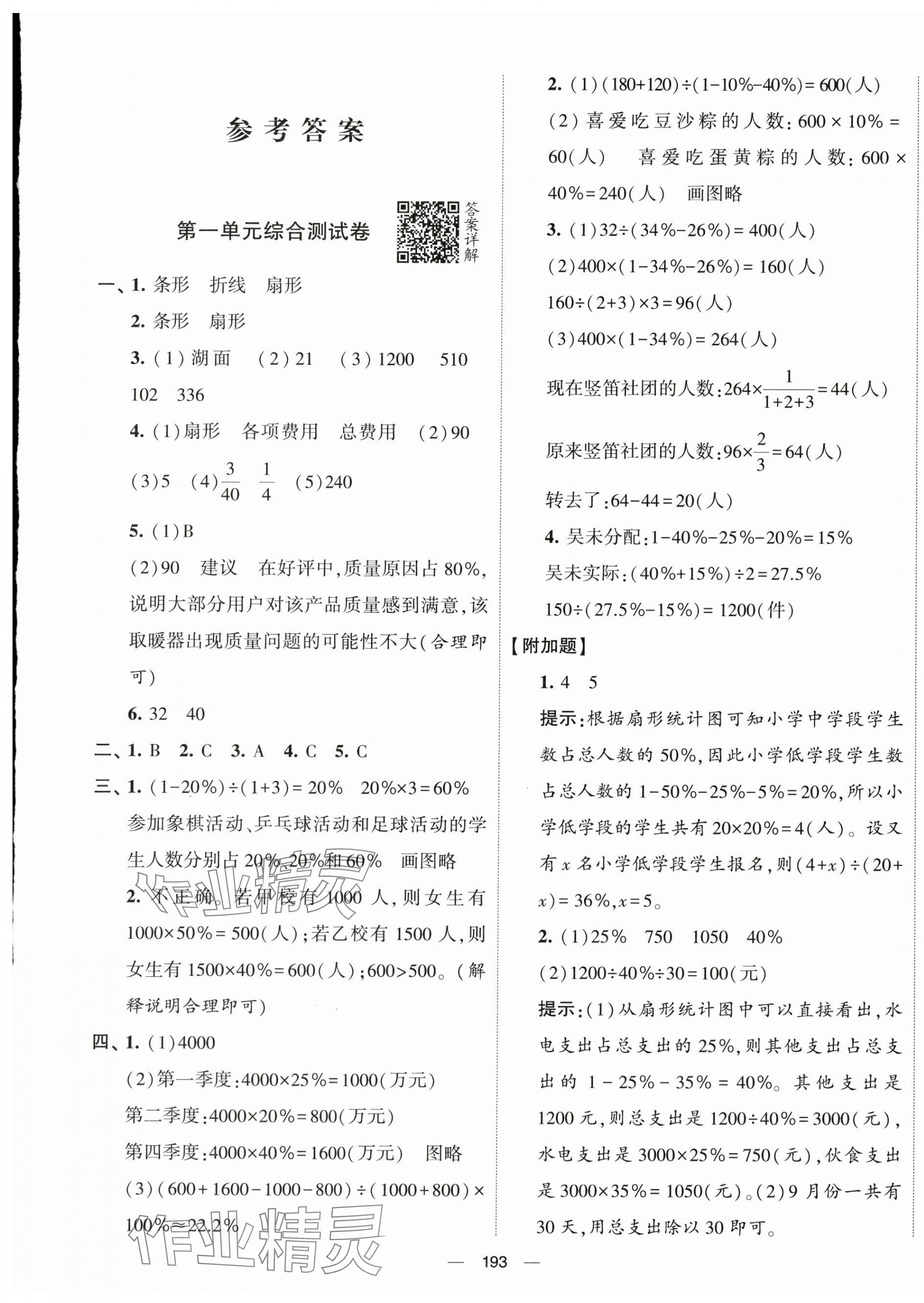 2024年學(xué)霸提優(yōu)大試卷六年級數(shù)學(xué)下冊蘇教版 第1頁