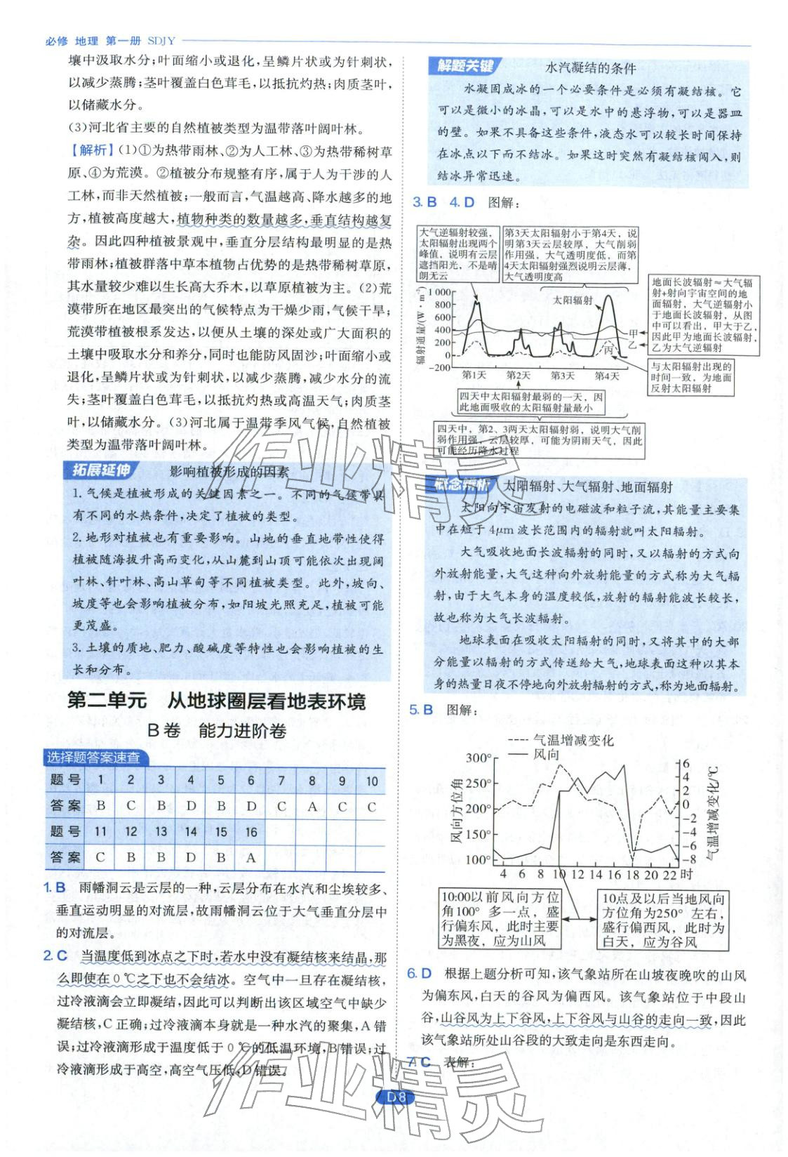 2026年實(shí)驗(yàn)班全優(yōu)檢測(cè)卷高中地理必修第一冊(cè)魯教版&nbsp;第8頁(yè)