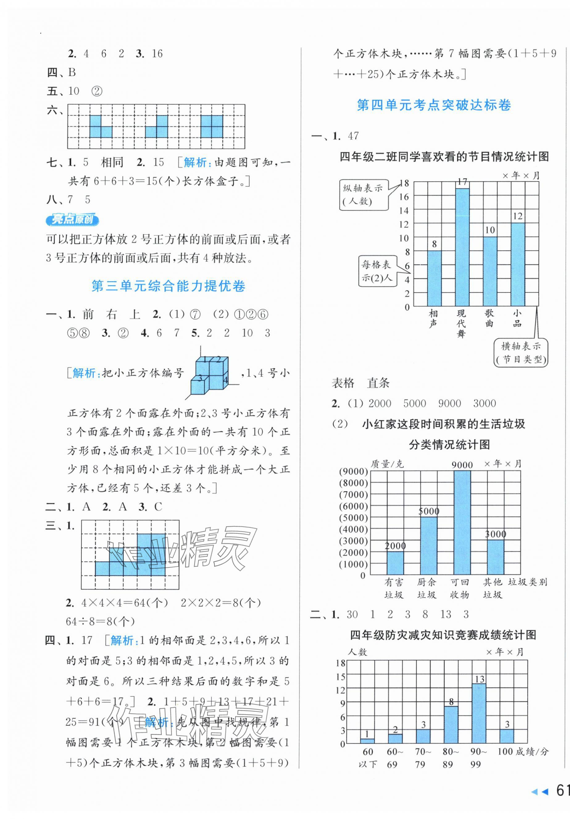 2025年亮點(diǎn)給力新情境素養(yǎng)卷四年級(jí)數(shù)學(xué)上冊(cè)蘇教版 第5頁
