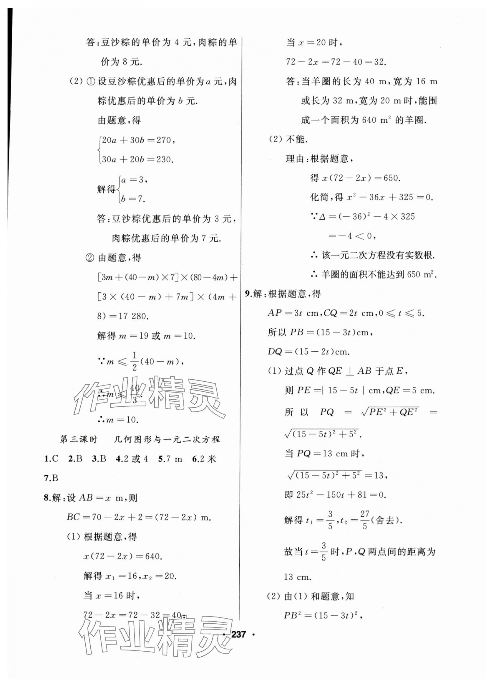 2025年试题优化课堂同步九年级数学上册人教版 第5页