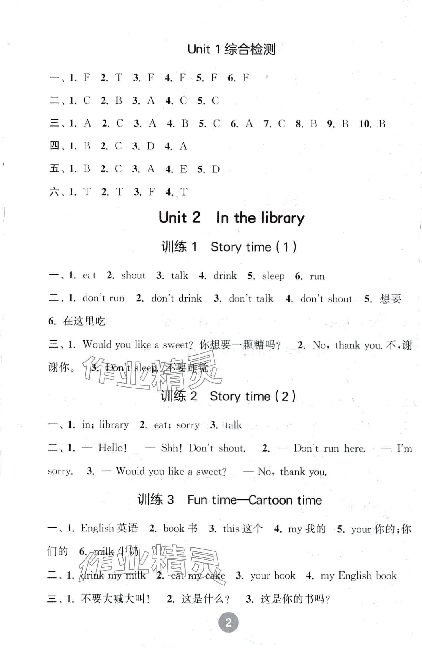 2024年默写10分钟三年级英语下册译林版 第2页
