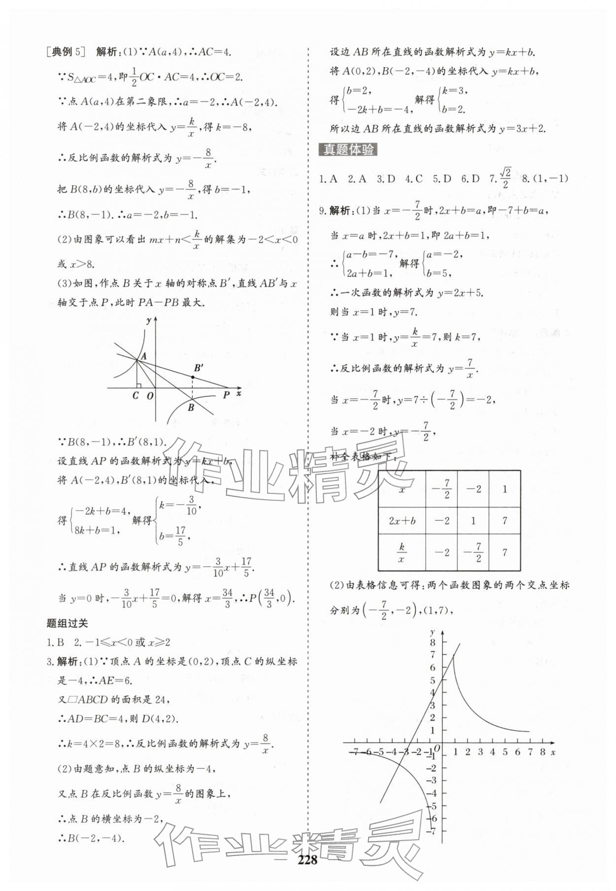 2026年初中總復(fù)習(xí)手冊中國地圖出版社數(shù)學(xué)中考人教版&nbsp;第12頁