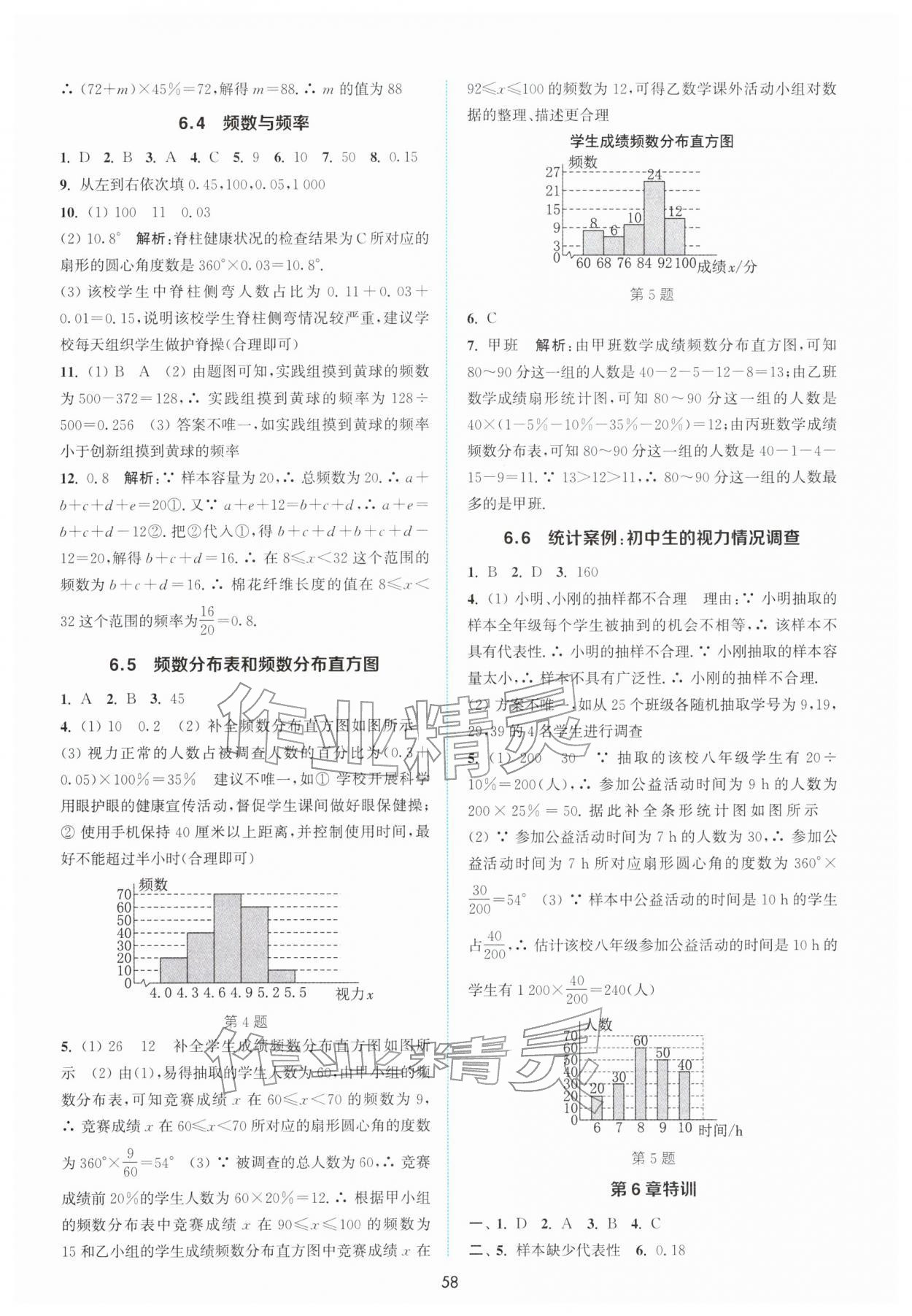 2026年通城学典非常课课通八年级数学下册苏科版江苏专版&nbsp;第2页