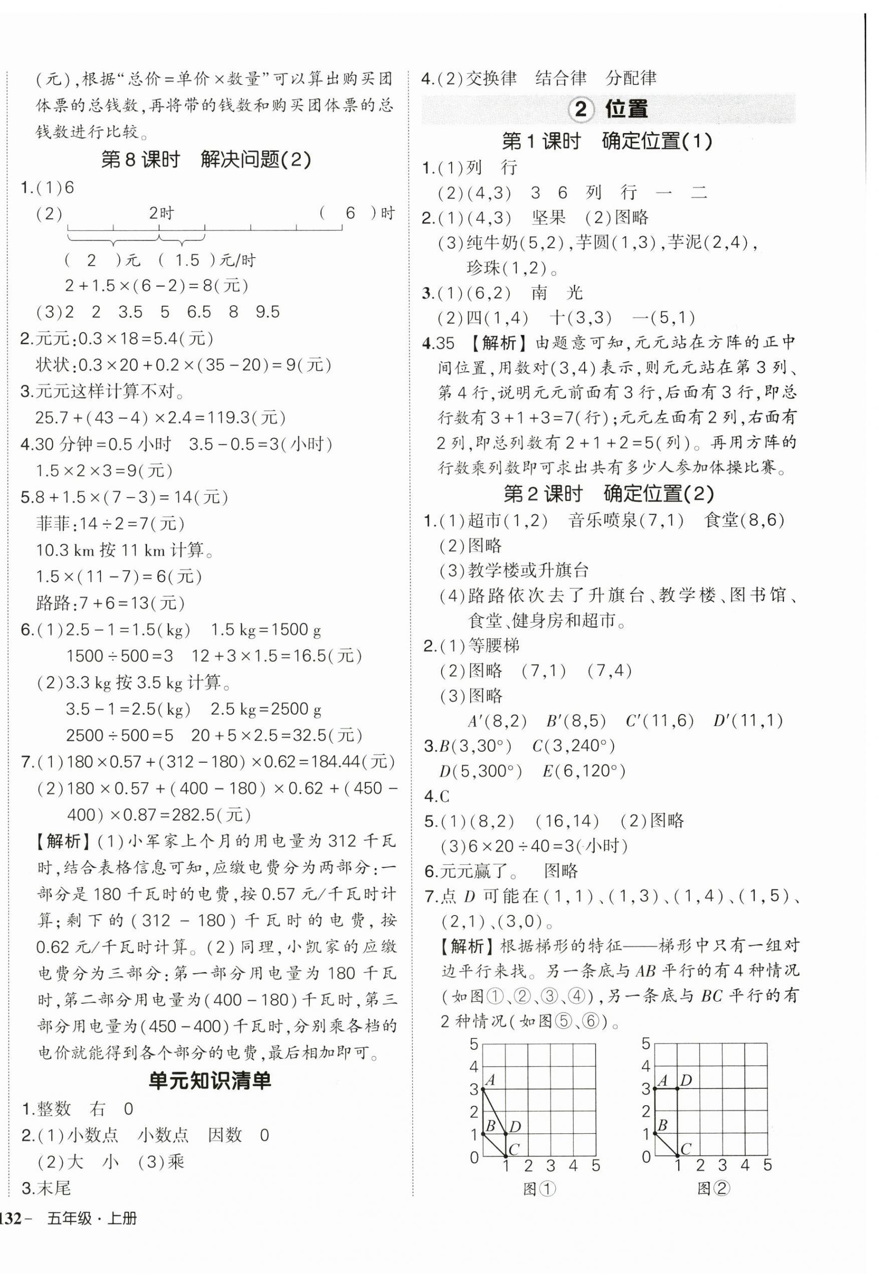 2024年?duì)钤刹怕穭?chuàng)優(yōu)作業(yè)100分五年級(jí)數(shù)學(xué)上冊(cè)人教版 第4頁(yè)