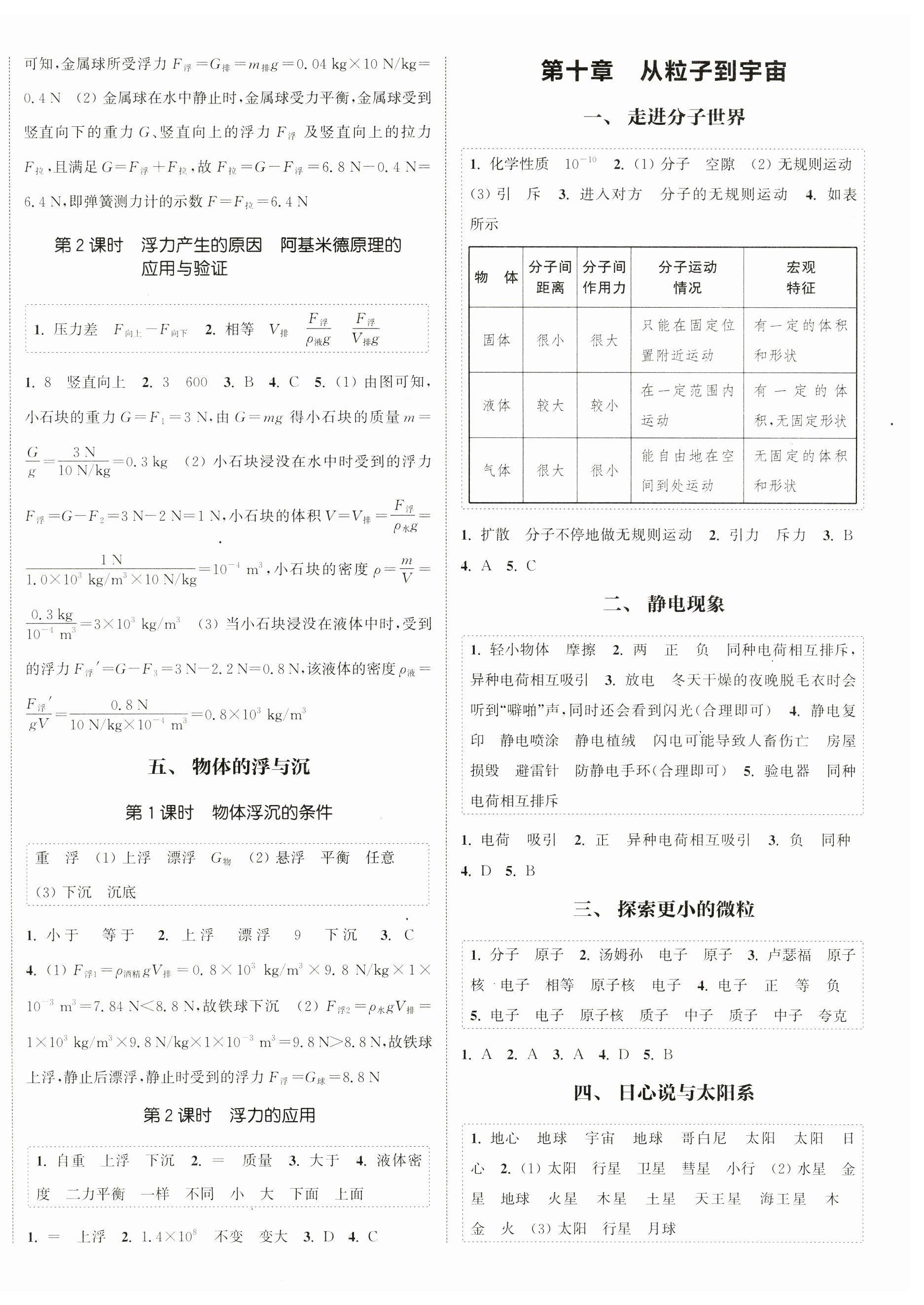 2025年通成學典課時作業(yè)本八年級物理下冊蘇科版江蘇專版 第4頁