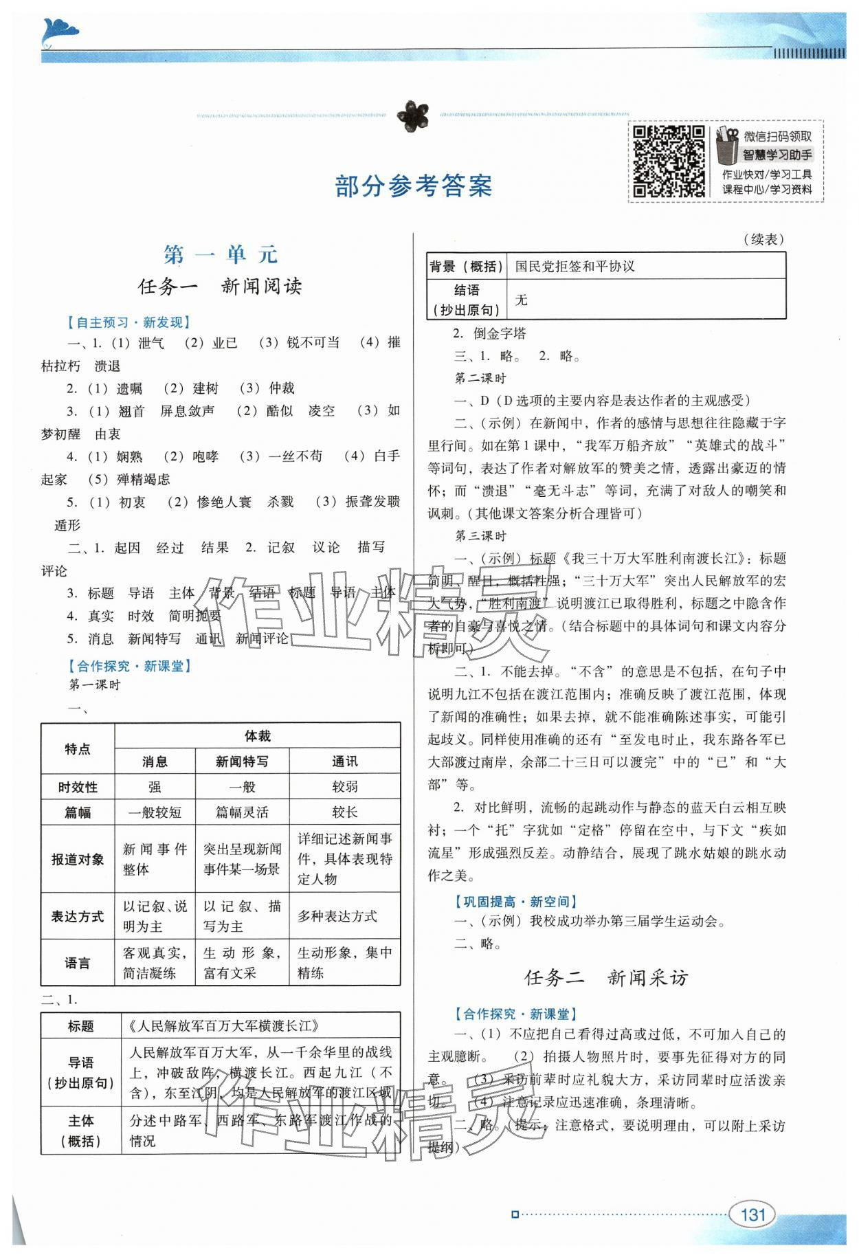 2023年南方新課堂金牌學(xué)案八年級(jí)語文上冊(cè)人教版 第1頁(yè)