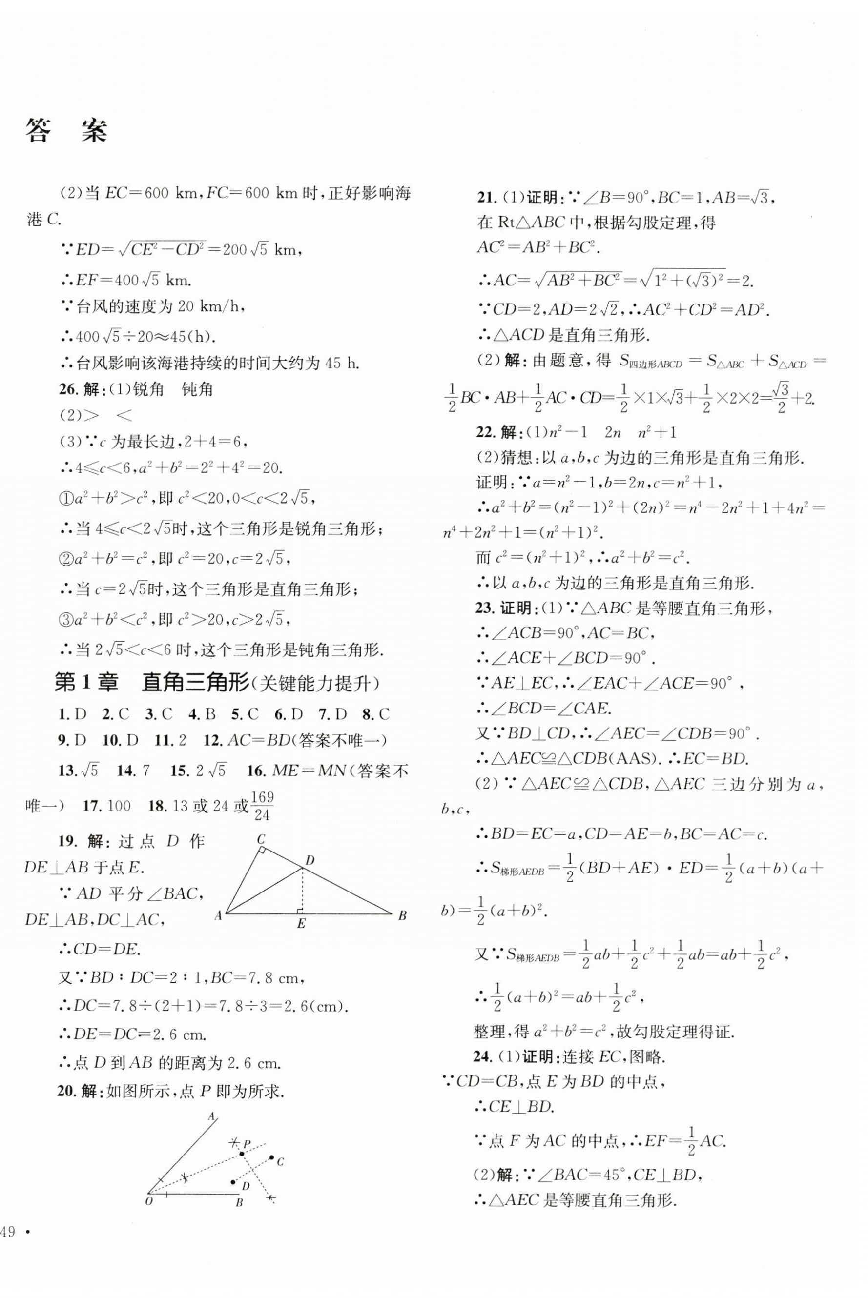 2024年學(xué)科素養(yǎng)與能力提升八年級數(shù)學(xué)下冊湘教版 第2頁