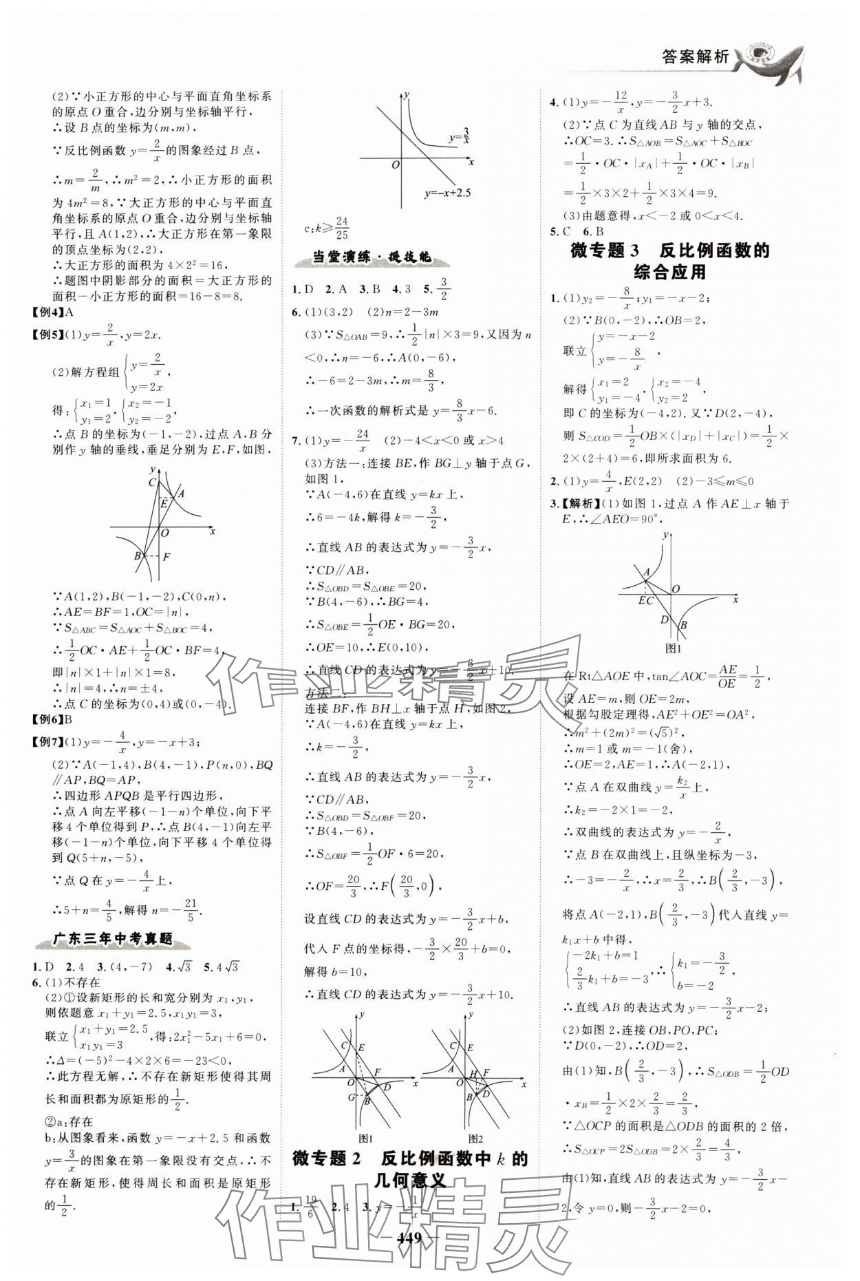 2024年世紀(jì)金榜金榜中考數(shù)學(xué)深圳專版 參考答案第4頁