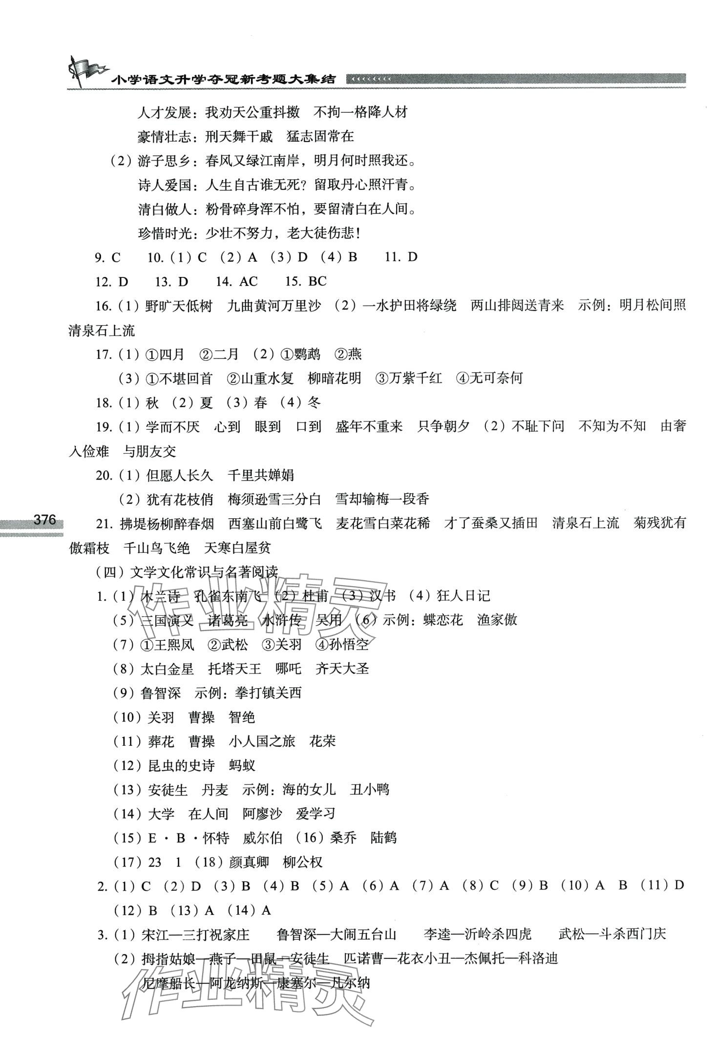 2024年新考題大集結(jié)語文 第6頁