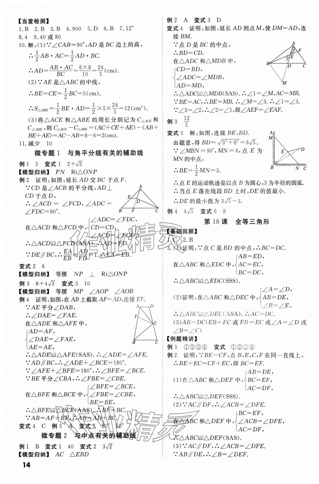 2024年名師中考數學廣東專用 第14頁