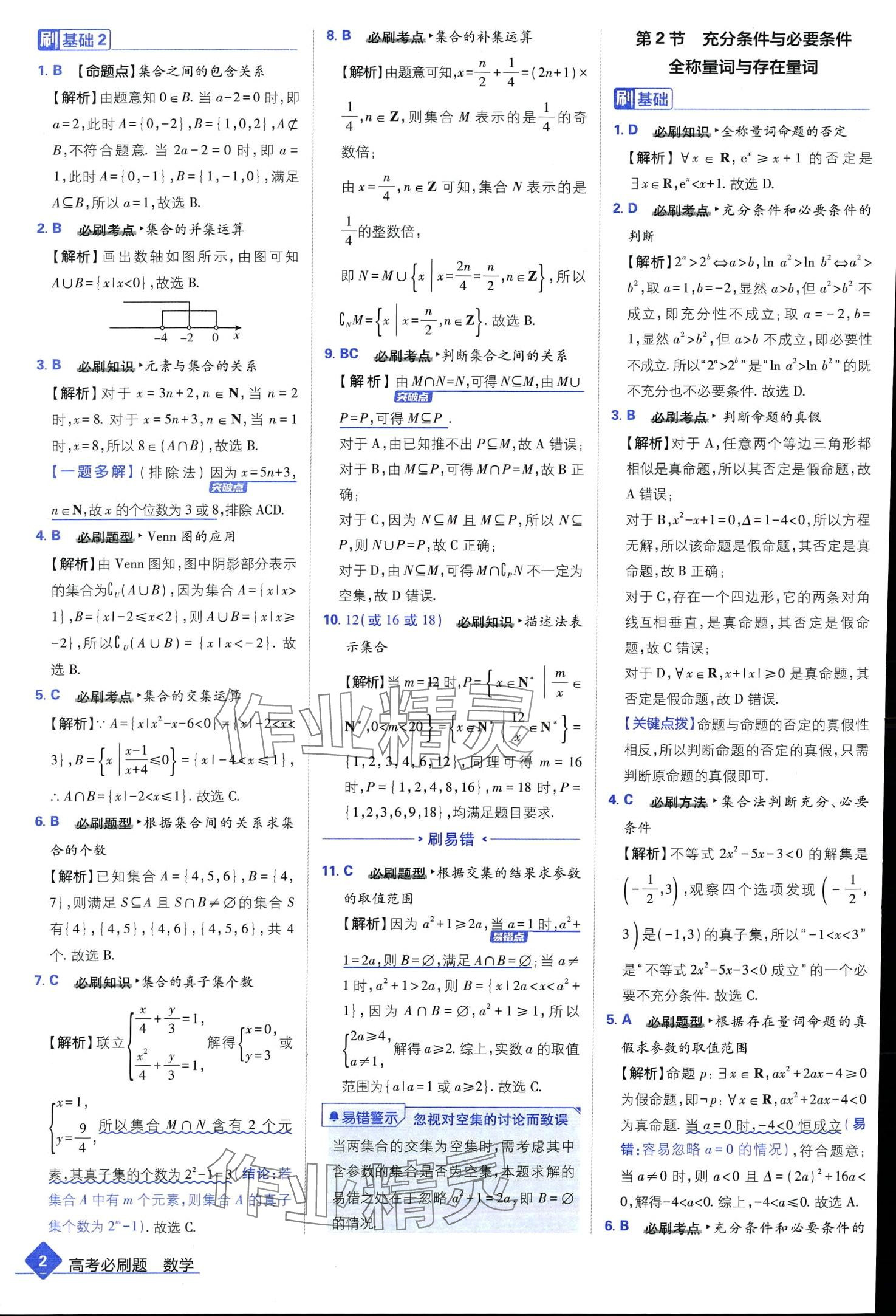 2024年高考必刷題高中數(shù)學通用版 第4頁