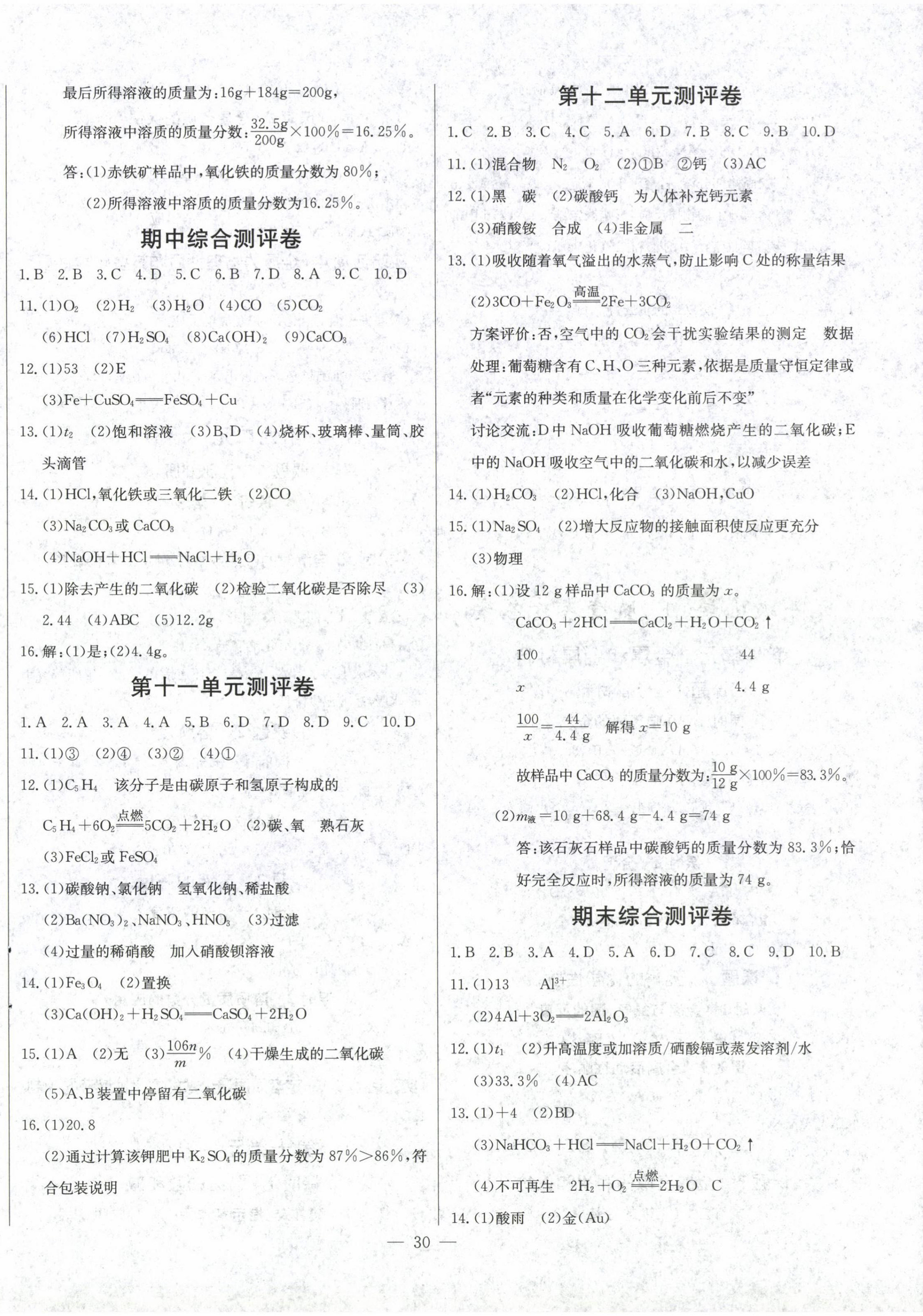 2024年思維新觀察九年級化學下冊人教版 第2頁