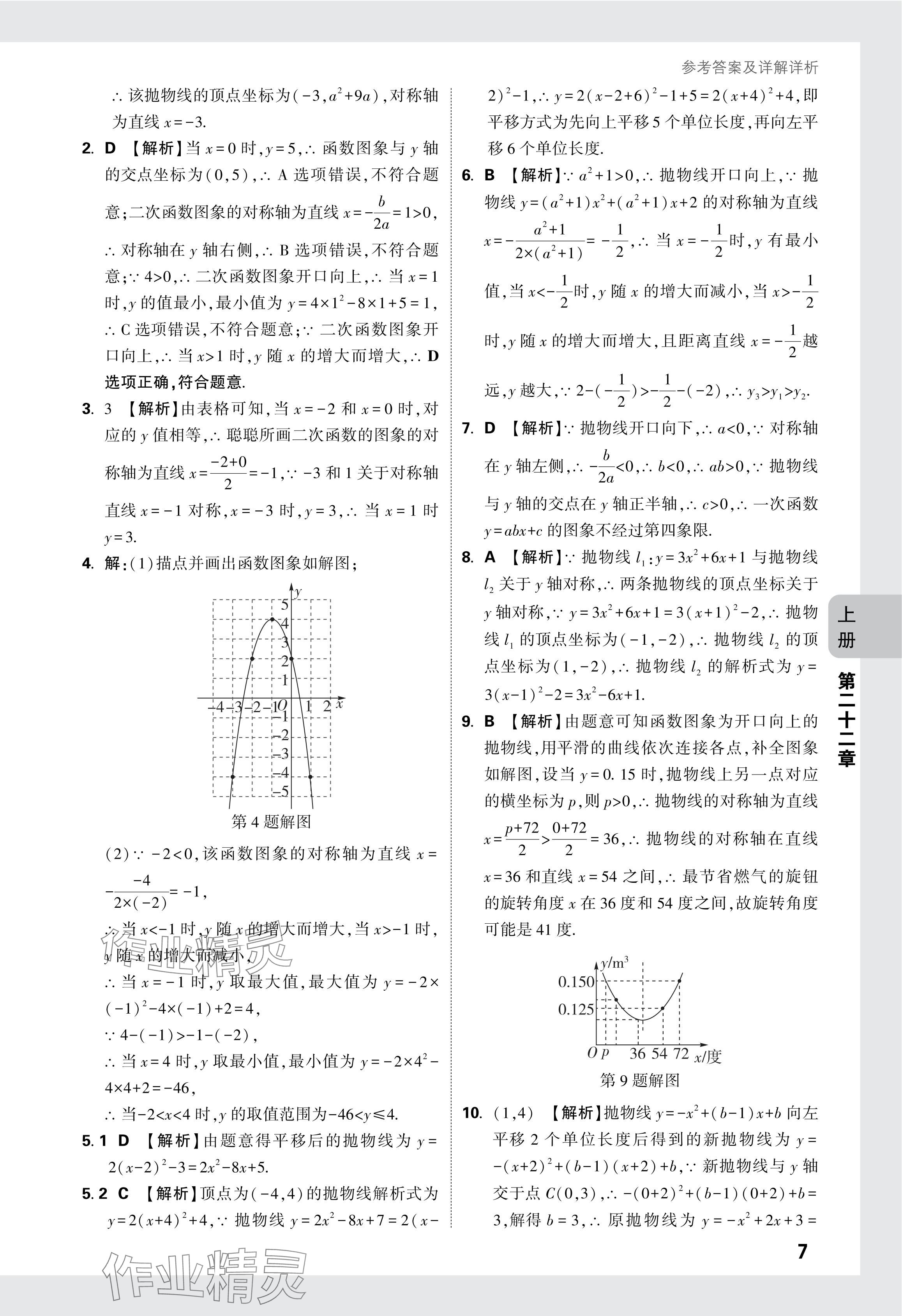 2024年萬唯中考情境題九年級數(shù)學(xué)全一冊人教版 參考答案第21頁