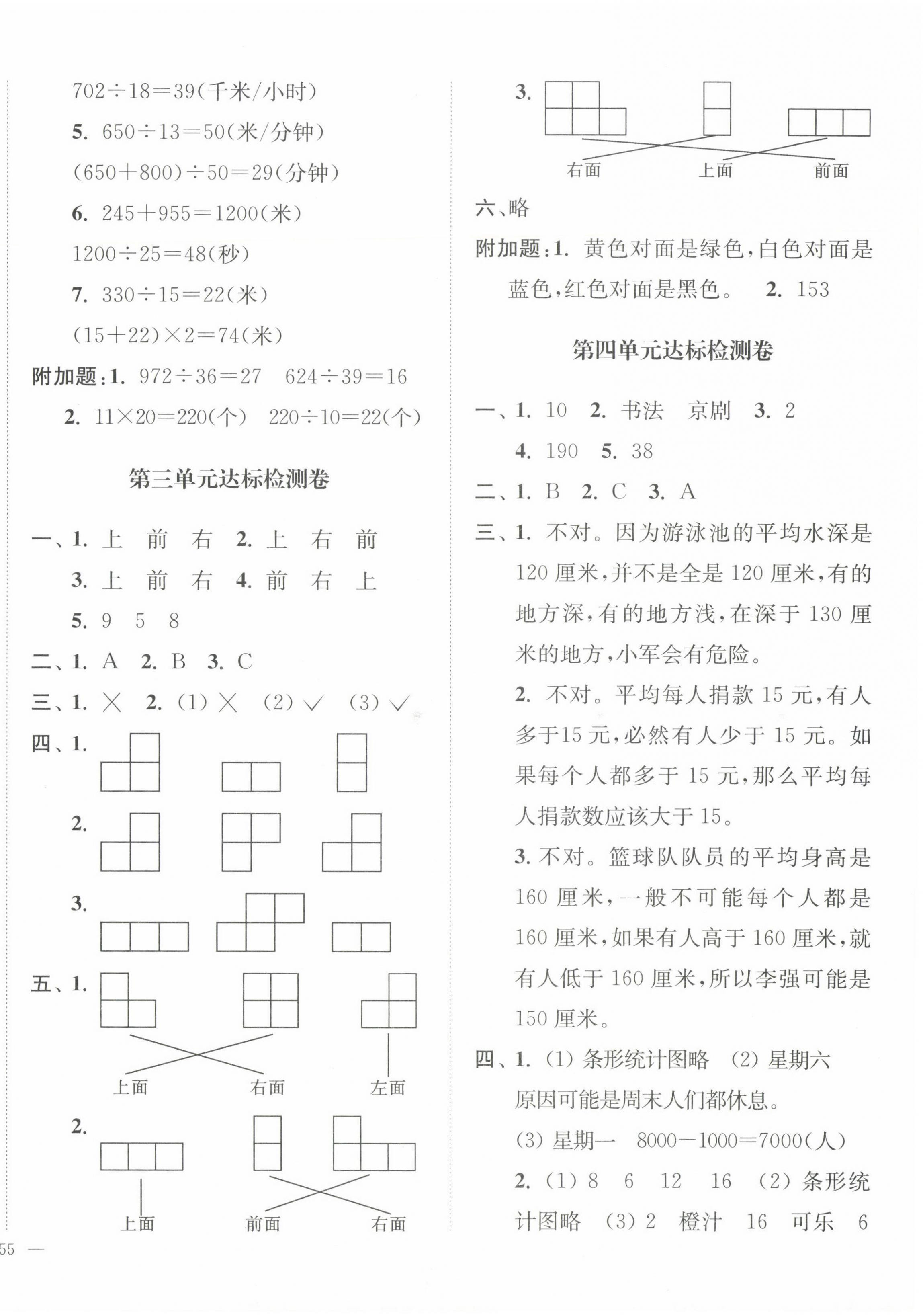 2024年江蘇好卷四年級數(shù)學(xué)上冊蘇教版 第2頁