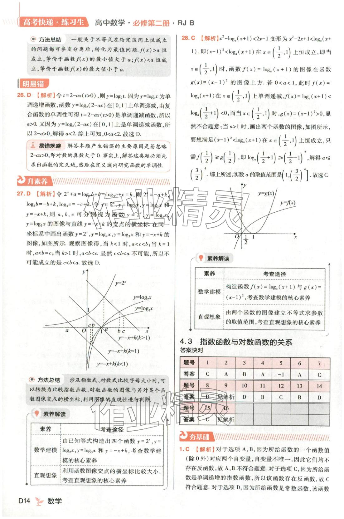 2025年练习生高中数学必修第二册人教B版 第14页