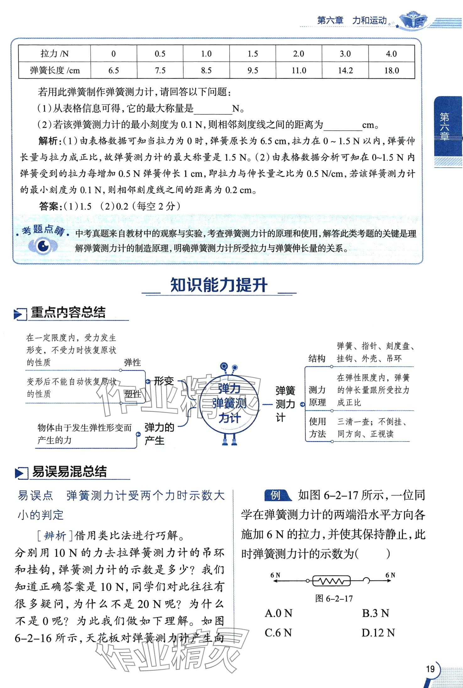 2024年教材全解八年級物理下冊魯科版五四制 第19頁