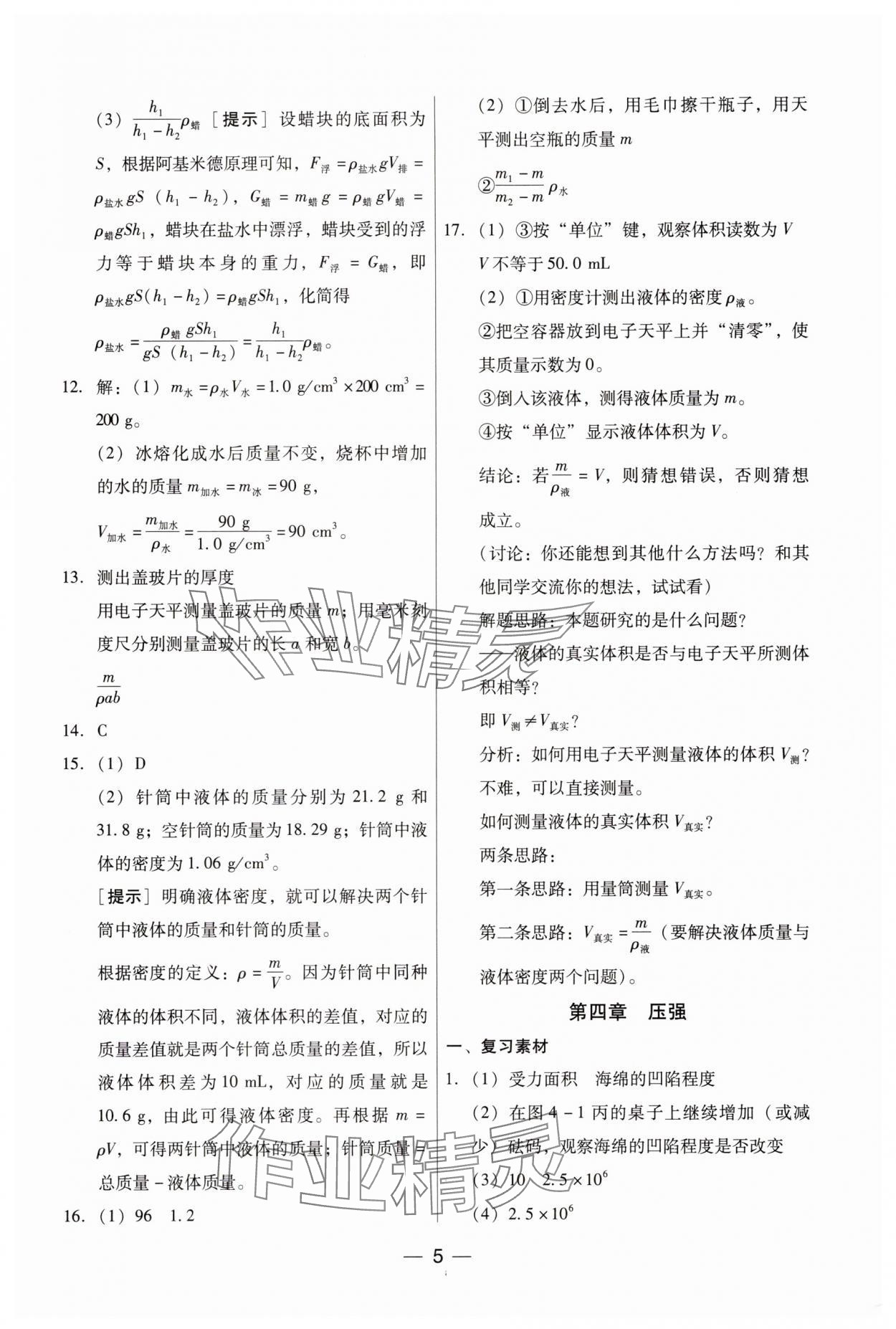 2025年新編中考物理專題復(fù)習(xí)能力提升 第5頁
