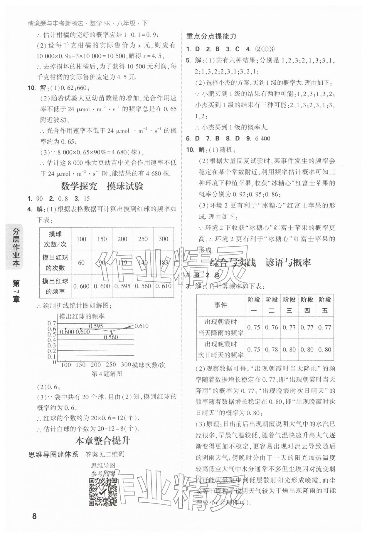 2026年万唯中考情境题八年级数学下册苏科版&nbsp;第10页