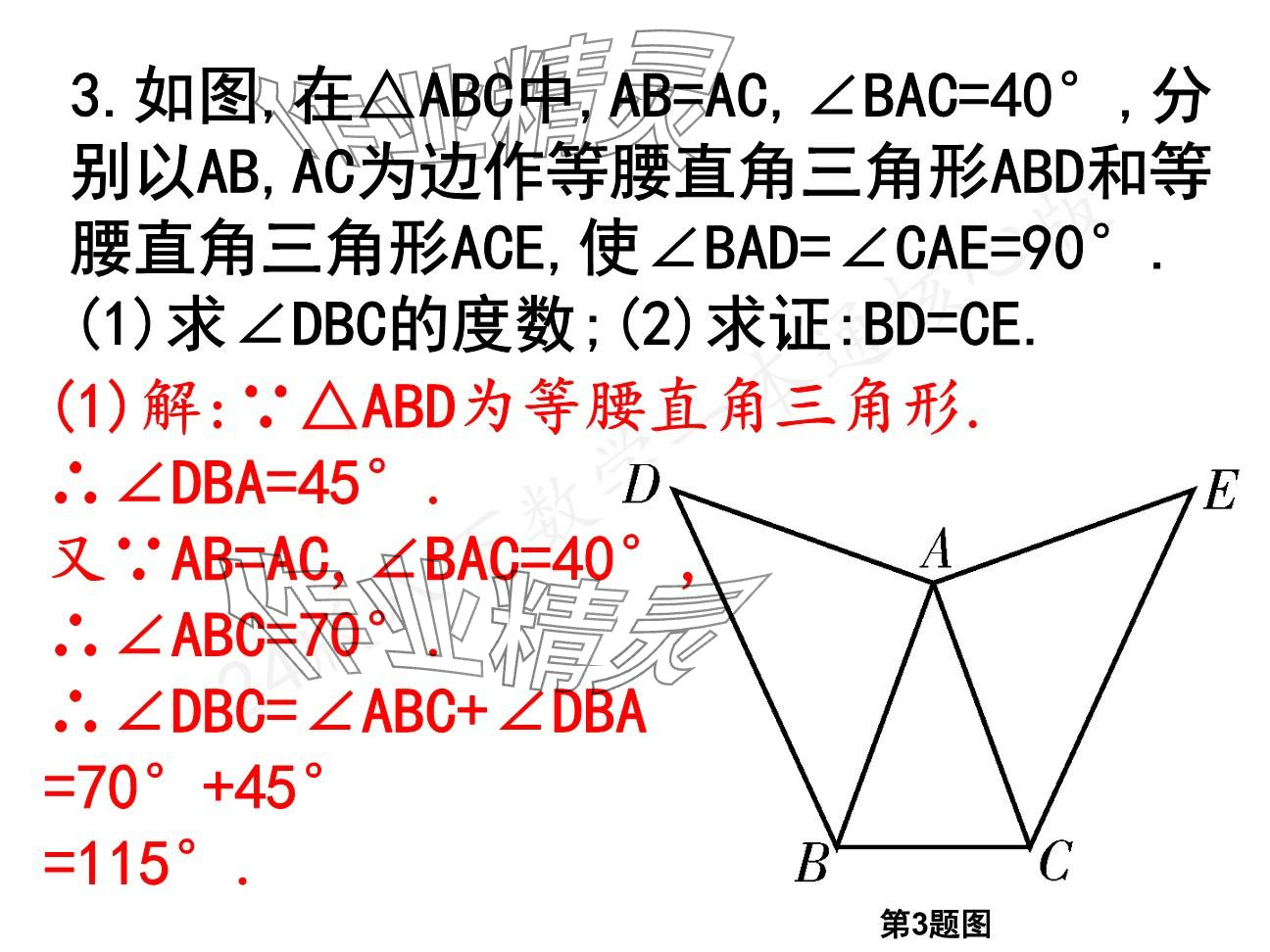 2025年一本通武漢出版社八年級數(shù)學(xué)下冊北師大版核心板 參考答案第5頁