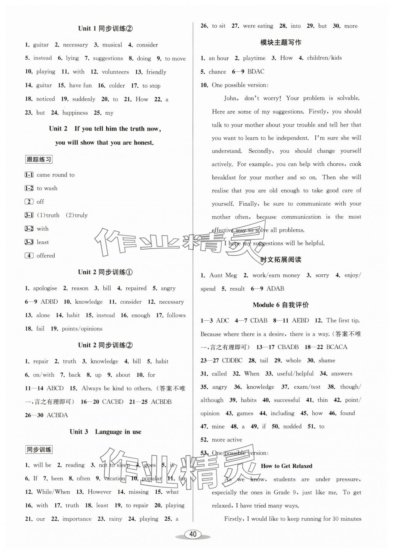 2025年教與學(xué)課程同步講練九年級英語全一冊外研版 第8頁