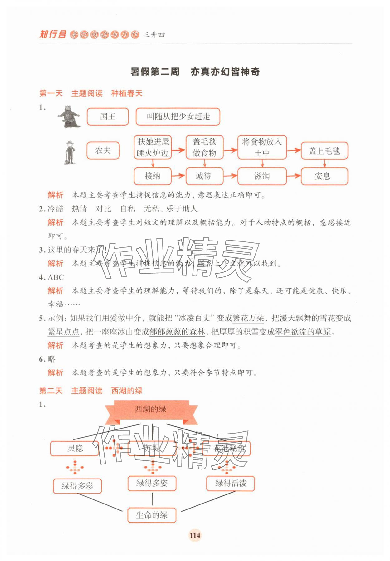 2025年知行合暑假閱讀與習作浙江科學技術(shù)出版社三年級浙江專版 第6頁