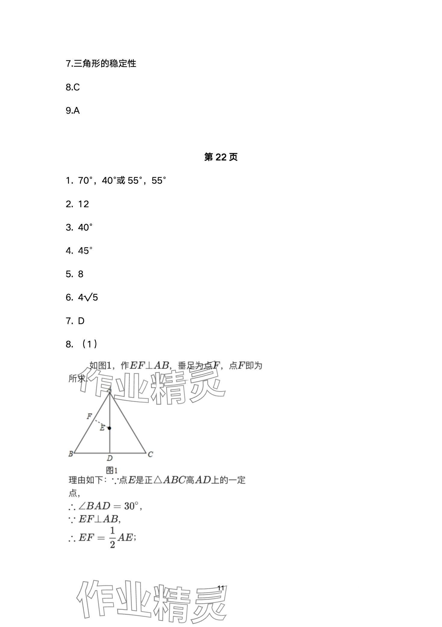 2024年寒假學習樂園浙江科學技術出版社八年級 第11頁