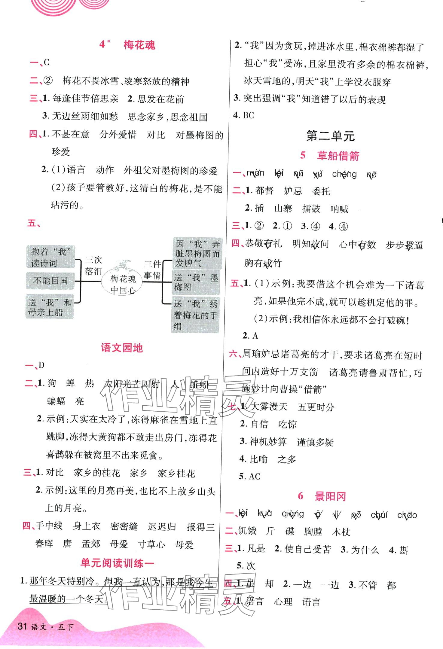 2024年暢行課堂五年級(jí)語(yǔ)文下冊(cè)人教版 第2頁(yè)