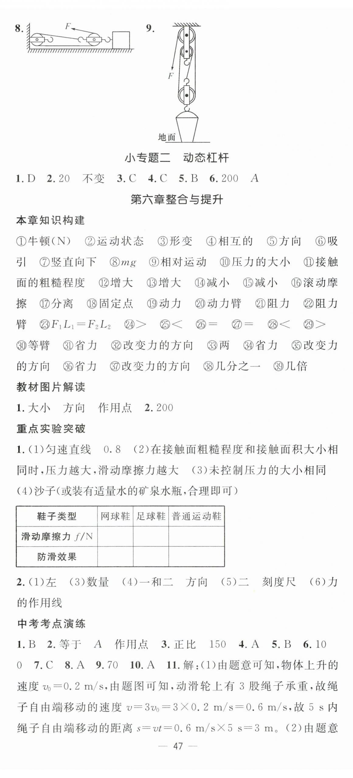 2024年名师测控八年级物理下册沪粤版江西专版 第5页