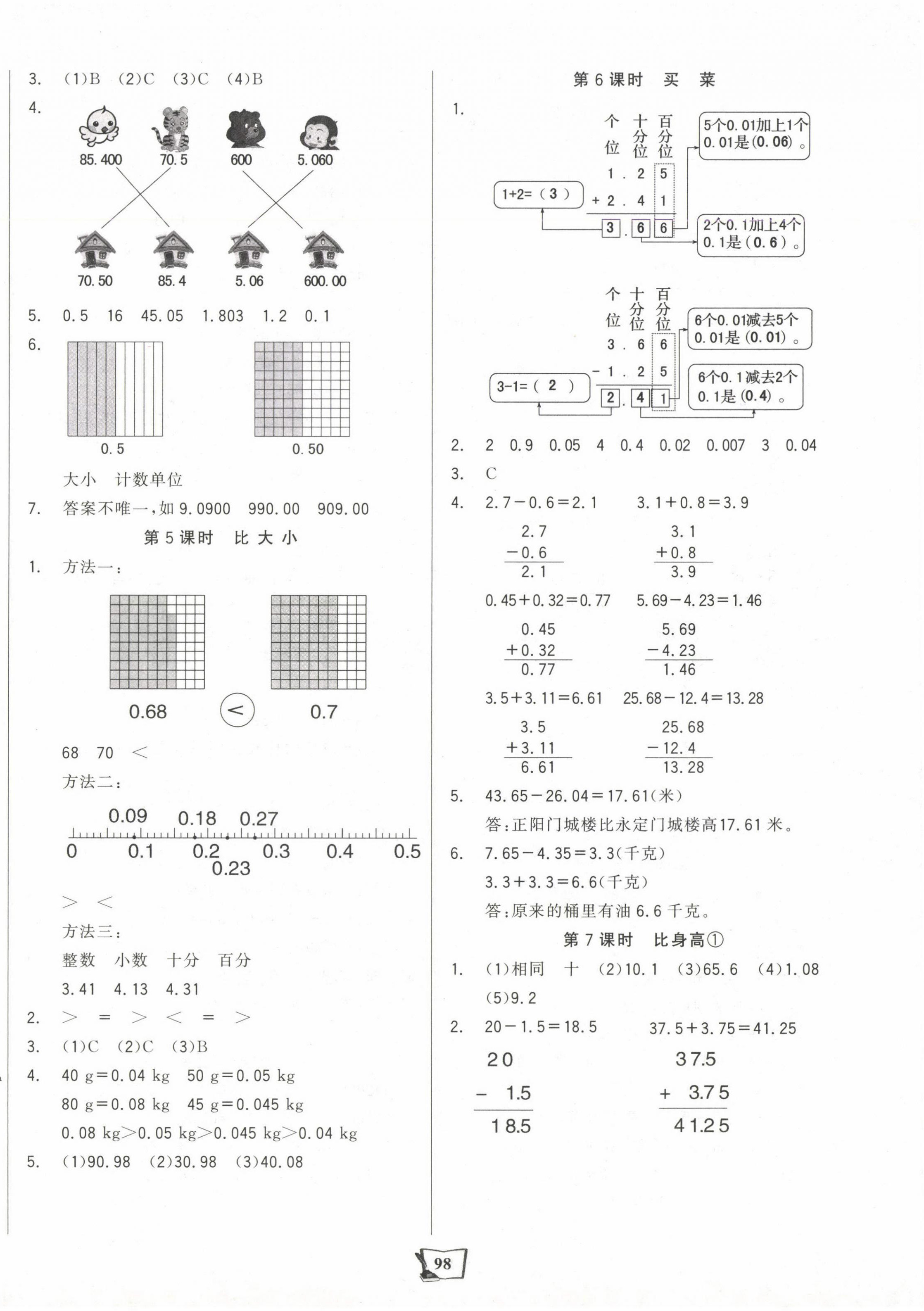 2025年世紀金榜金榜小博士四年級數學下冊北師大版 第2頁
