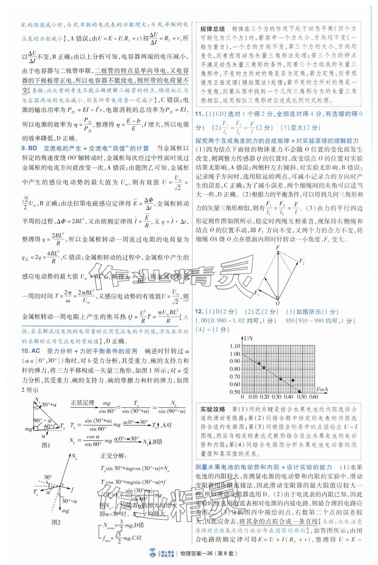 2025年高考冲刺优秀模拟试卷汇编45套物理&nbsp;第26页