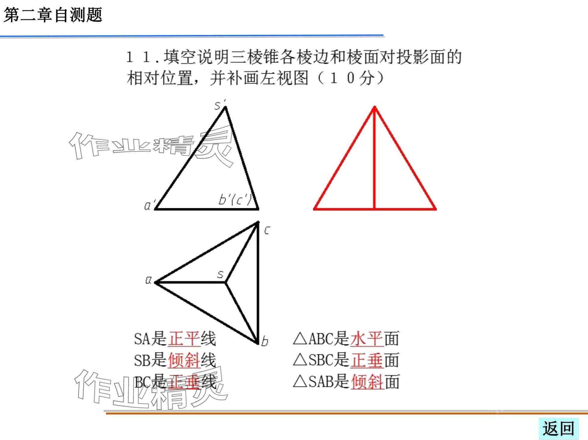 2024年机械制图习题集&nbsp;第82页