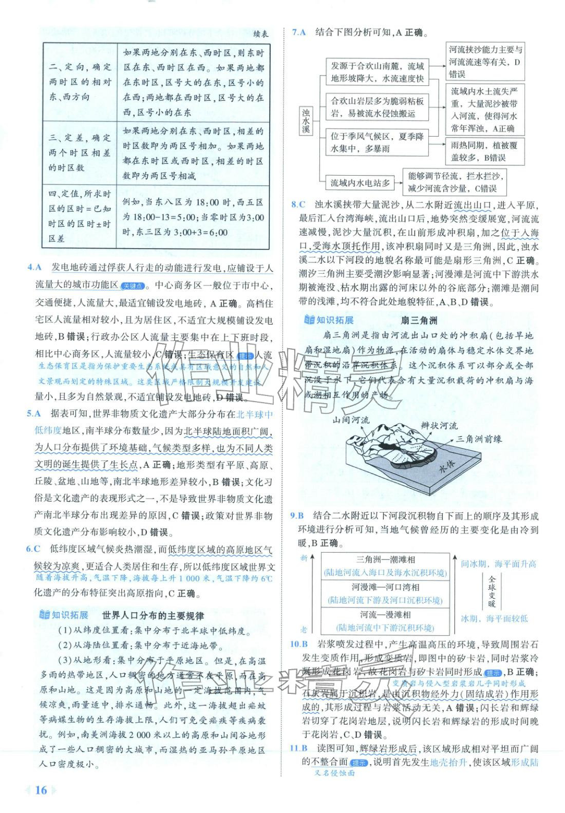 2026年53金卷优选卷汇编高中地理陕晋青宁专版&nbsp;第16页