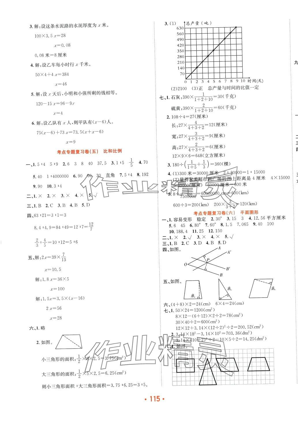 2024年小升初考前必刷卷六年級(jí)數(shù)學(xué)全一冊(cè)通用版 第3頁(yè)