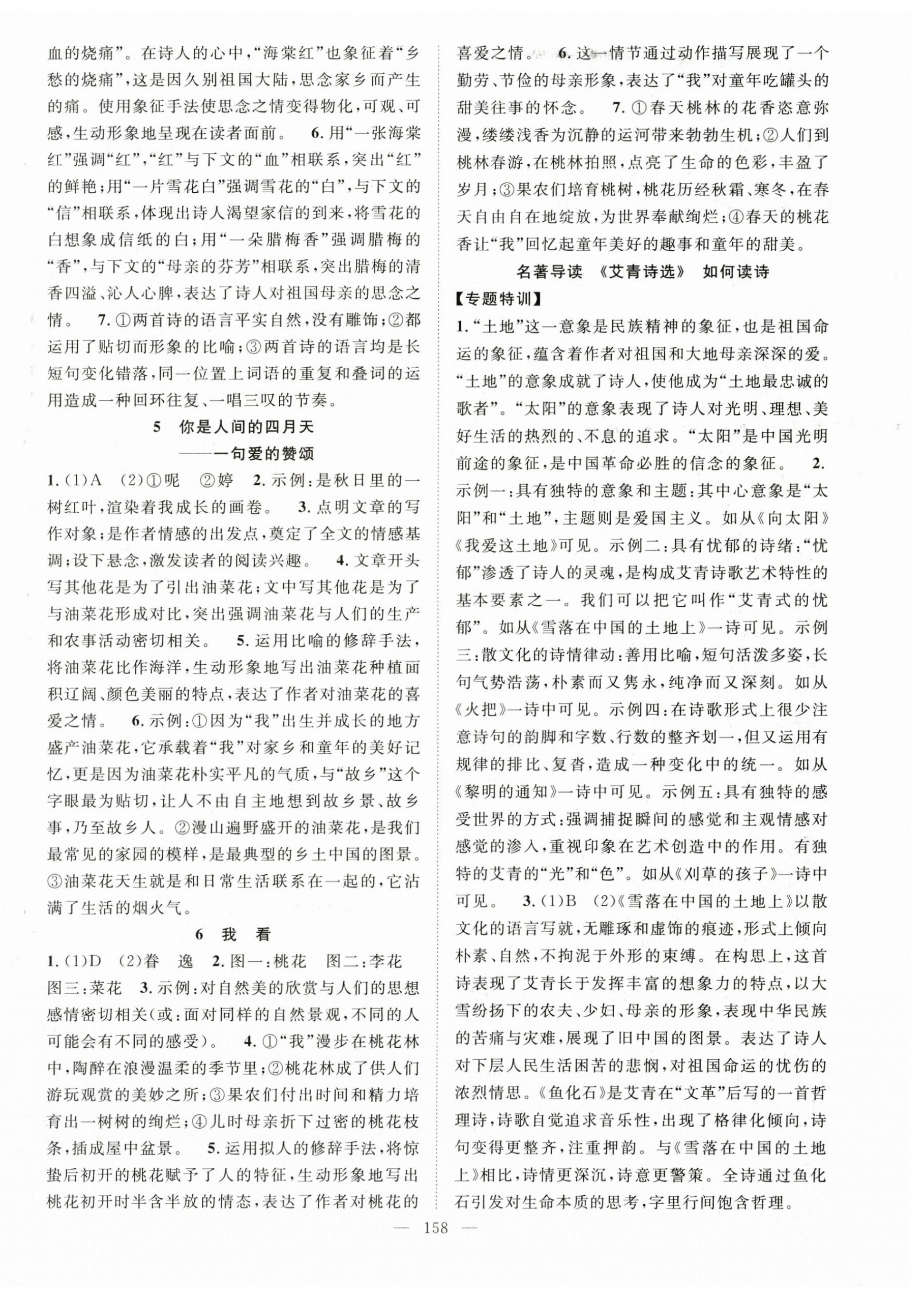 2024年名師學(xué)案九年級語文上冊人教版河南專版 第2頁